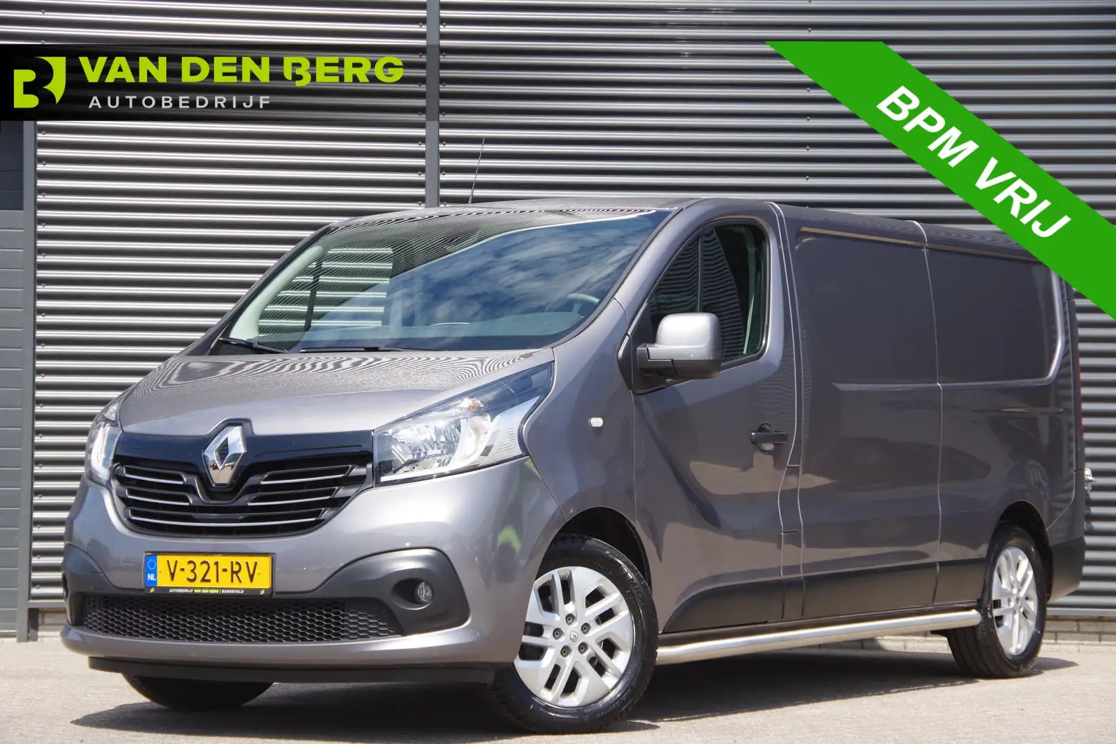 Renault Trafic 1.6 dCi T29 L2 LUXE 1E EIGENAAR, TREKHAAK, CAMERA, Grijs - 1