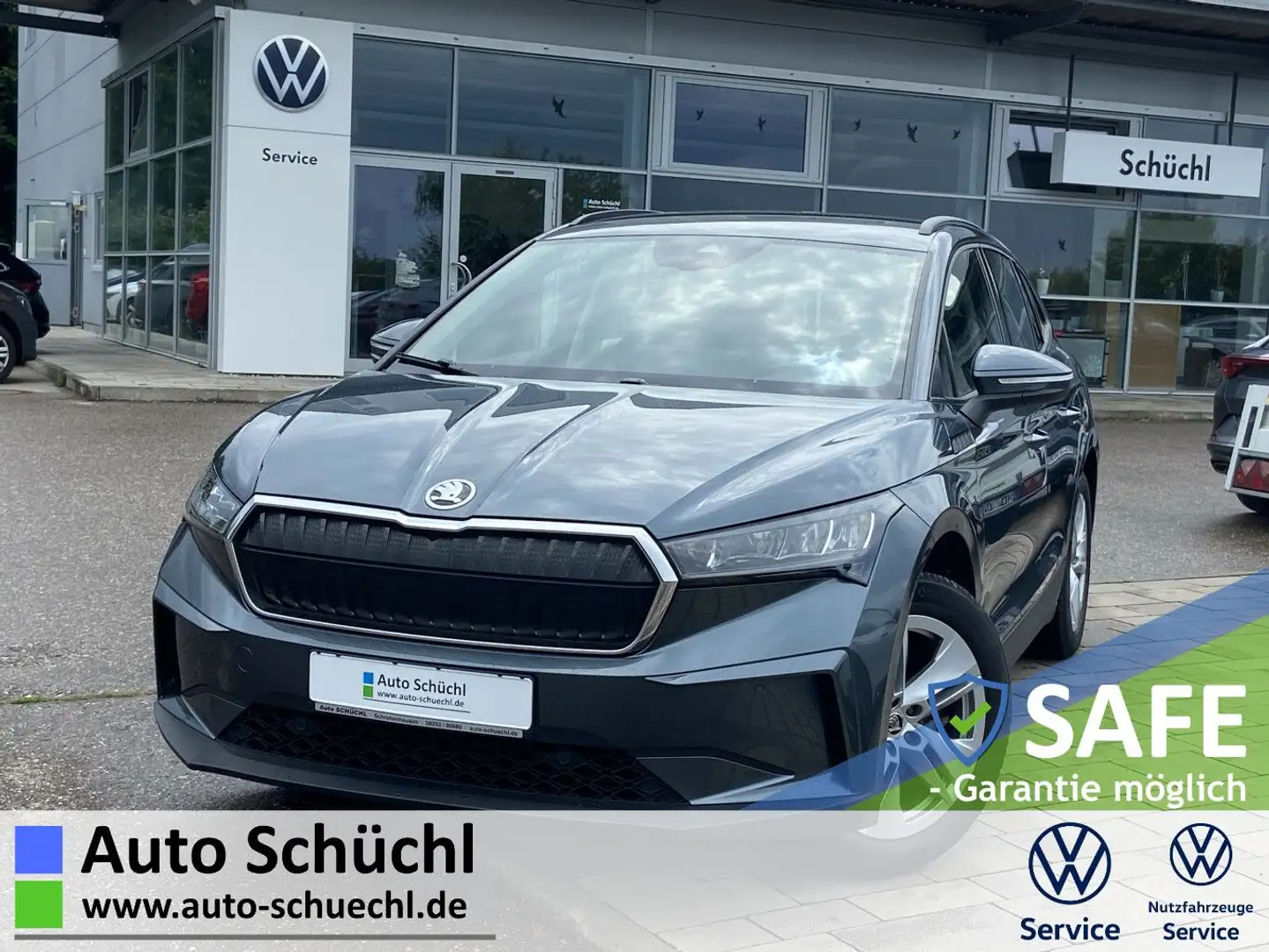 Skoda Enyaq 60 iV 19"+NAVI+LED+SMART-LINK+AHK+CCS+KAME Grau - 1