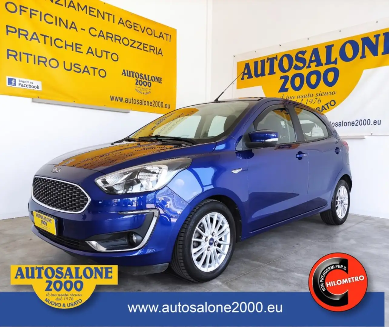 Ford Ka/Ka+ 1.5 EcoBlue 95CV Plus NEOPATENTATI/PREZZO REALE Blu/Azzurro - 1