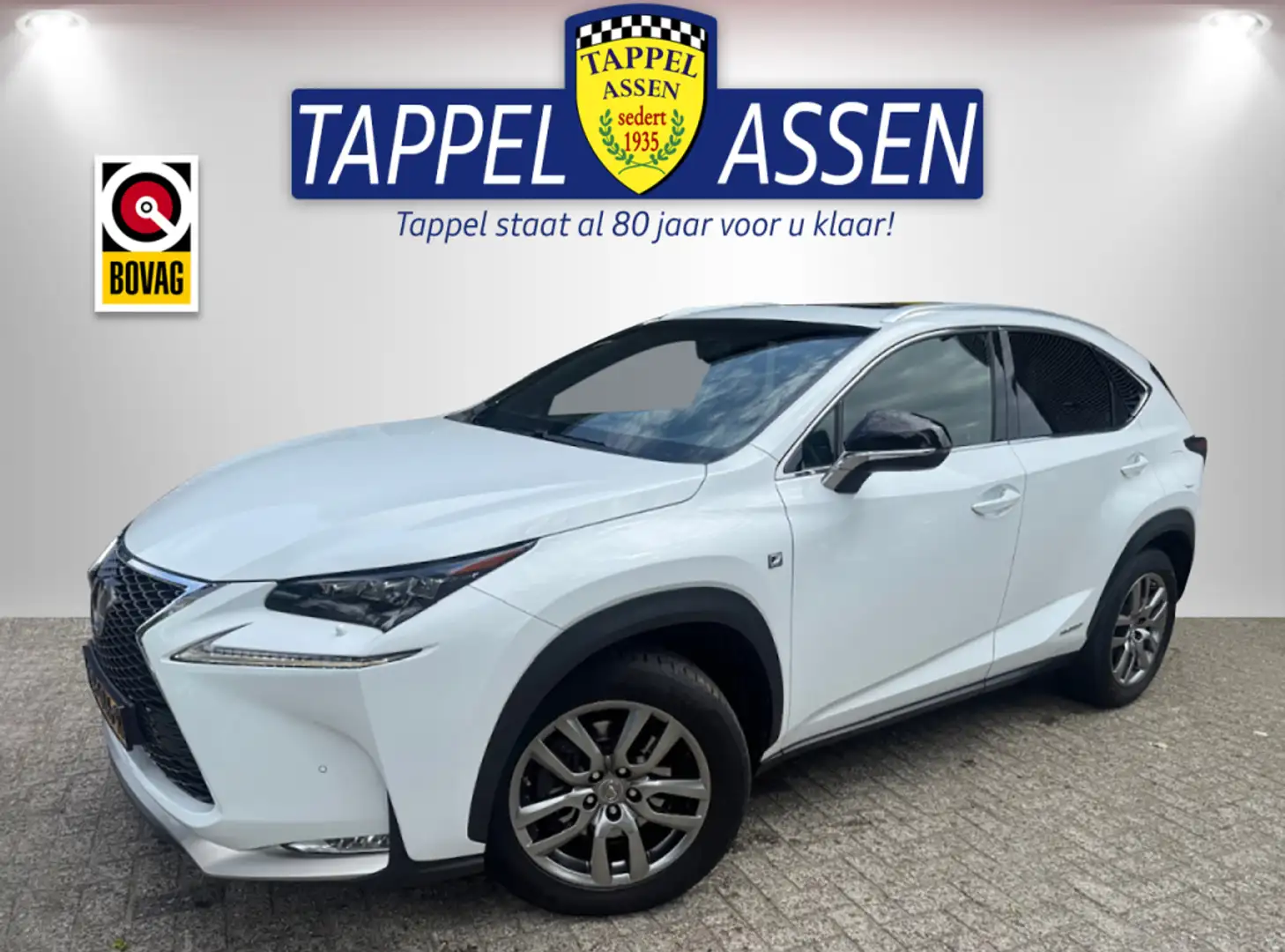 Lexus NX 300h AWD F Sport L. Pano/Led Wit - 1
