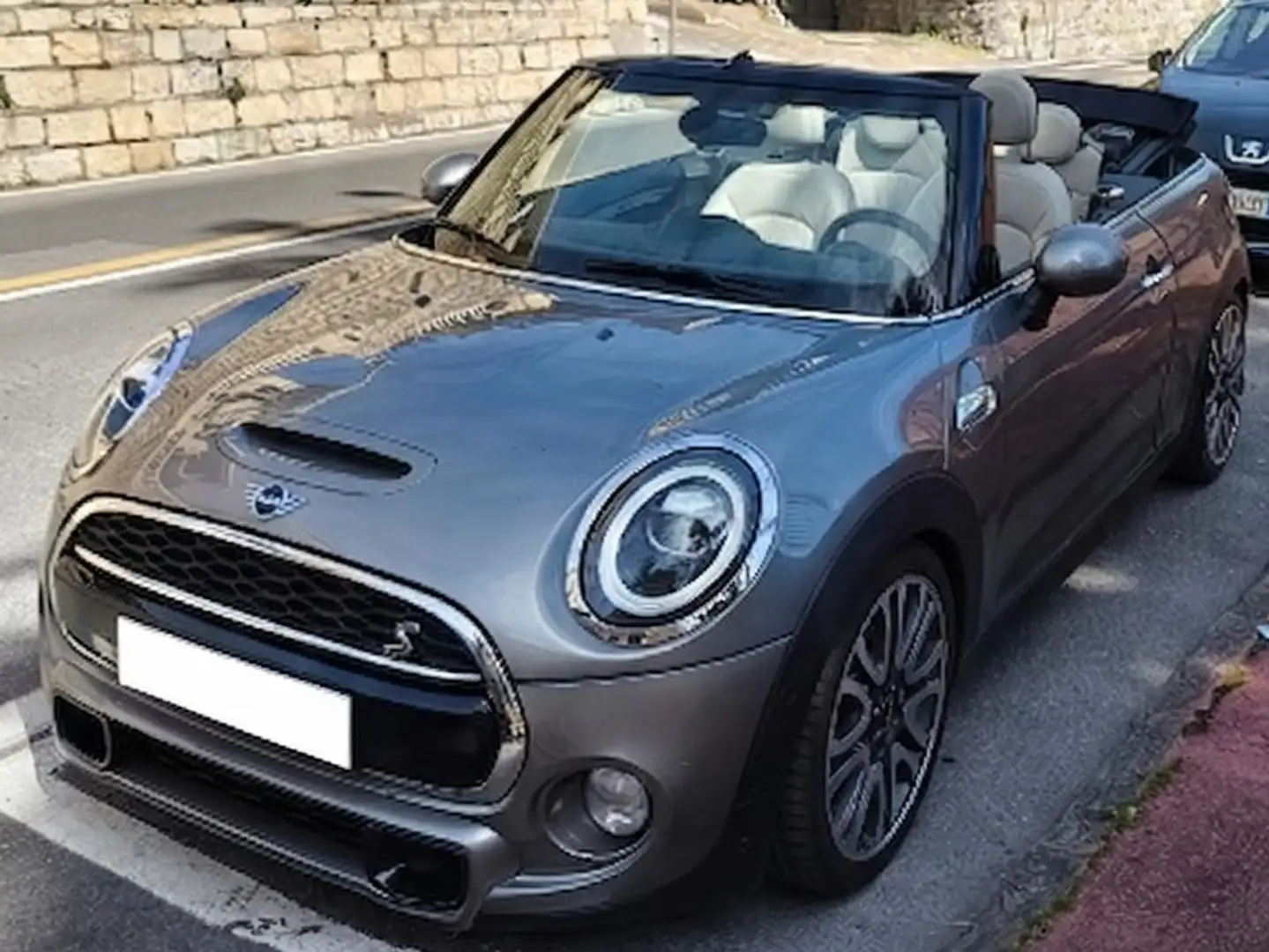 MINI Cooper SD Cabrio Mini IV F57 2018 Cabrio 2.0 Hype auto Gris - 2