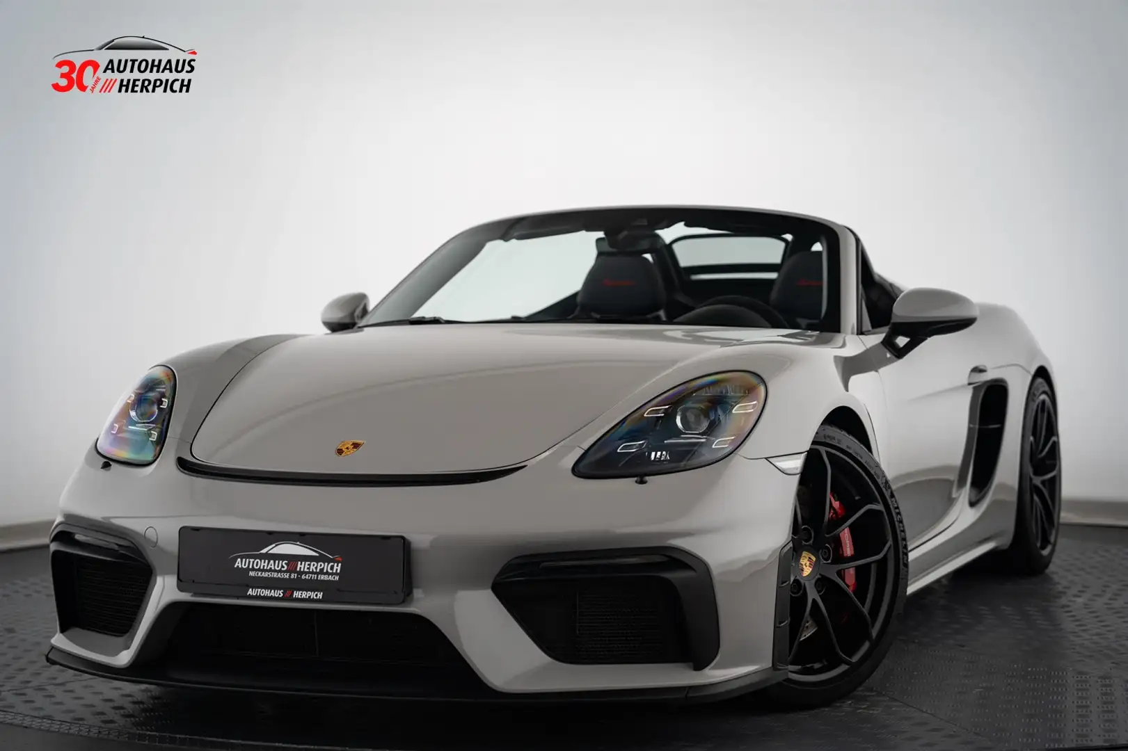 Porsche Boxster Spyder Schalter Vollschale Kreide Approv Gris - 1