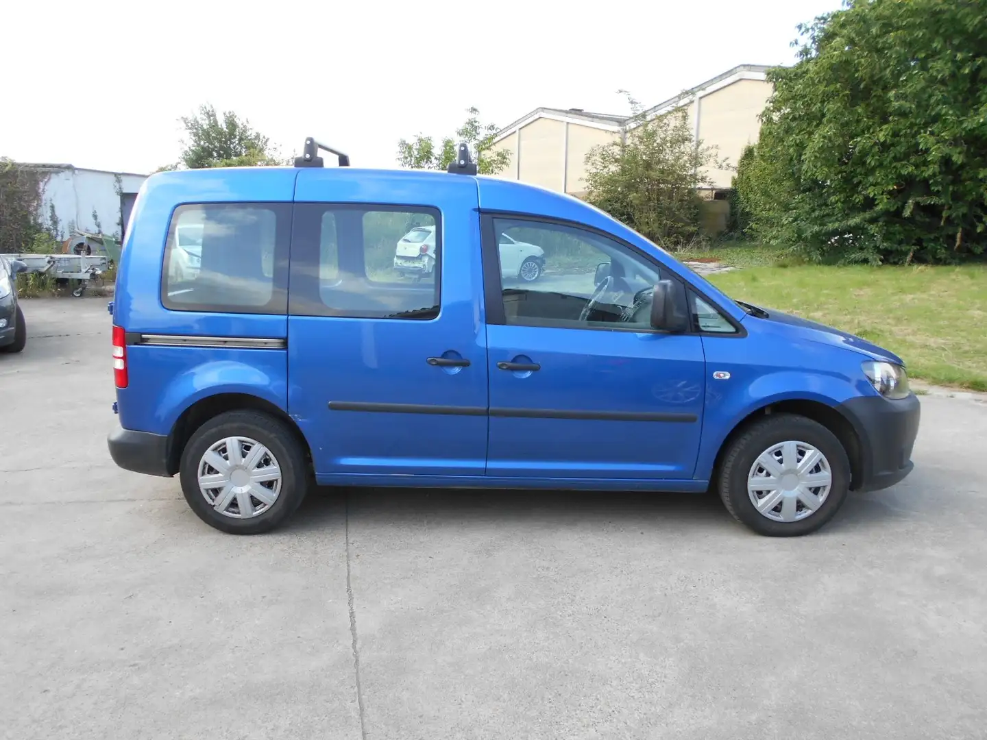 Volkswagen Caddy 1.6 CR TDi  AIRCO / BLANCO GEKEURD + ROOS FORM Blau - 2