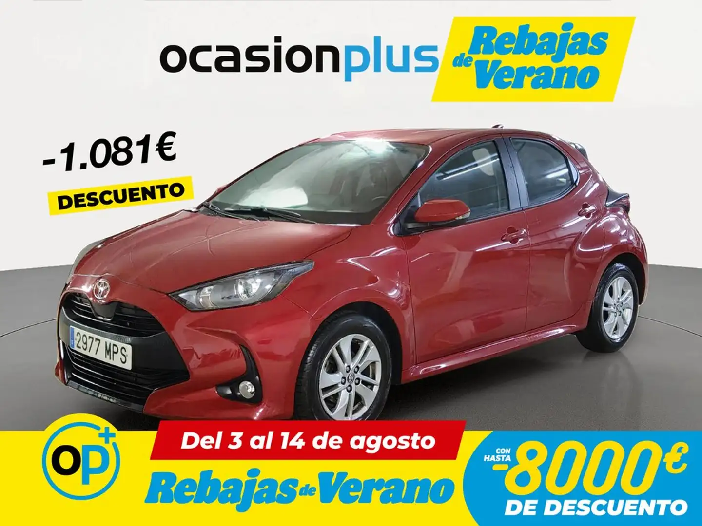 Toyota Yaris 125 S-Edition Rojo - 1