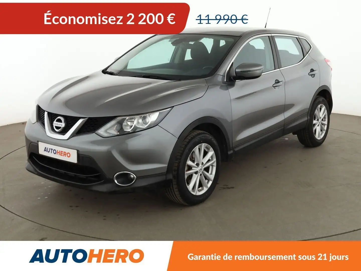 Nissan Qashqai 1.2 DIG-T Business Edition Gris - 1