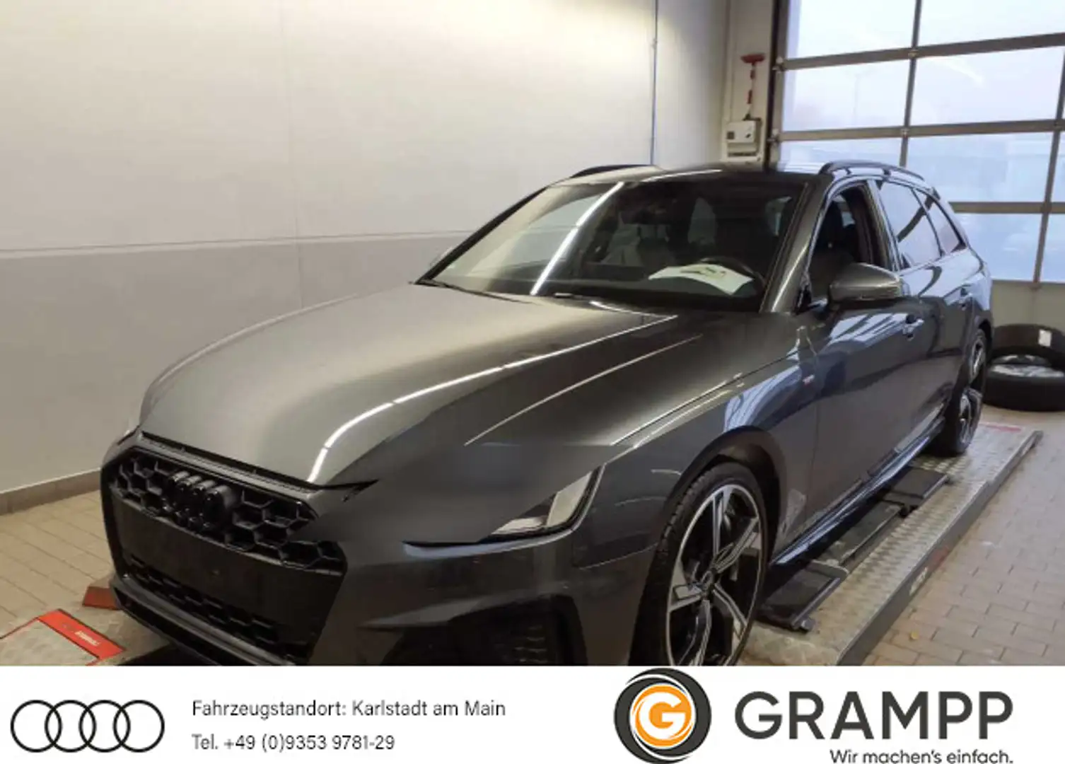 Audi A4 S line competition 35 TFSI S-tronic +AH Grau - 1