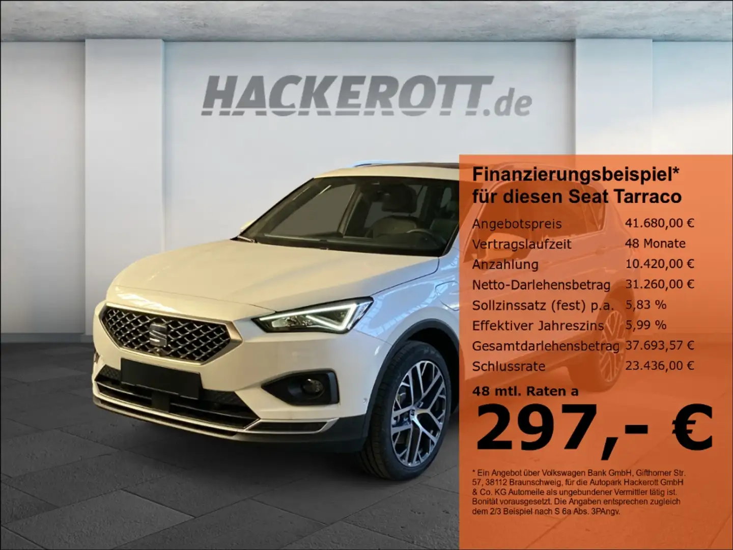 SEAT Tarraco Xperience e-HYBRID 1.4 EU6d Weiß - 1