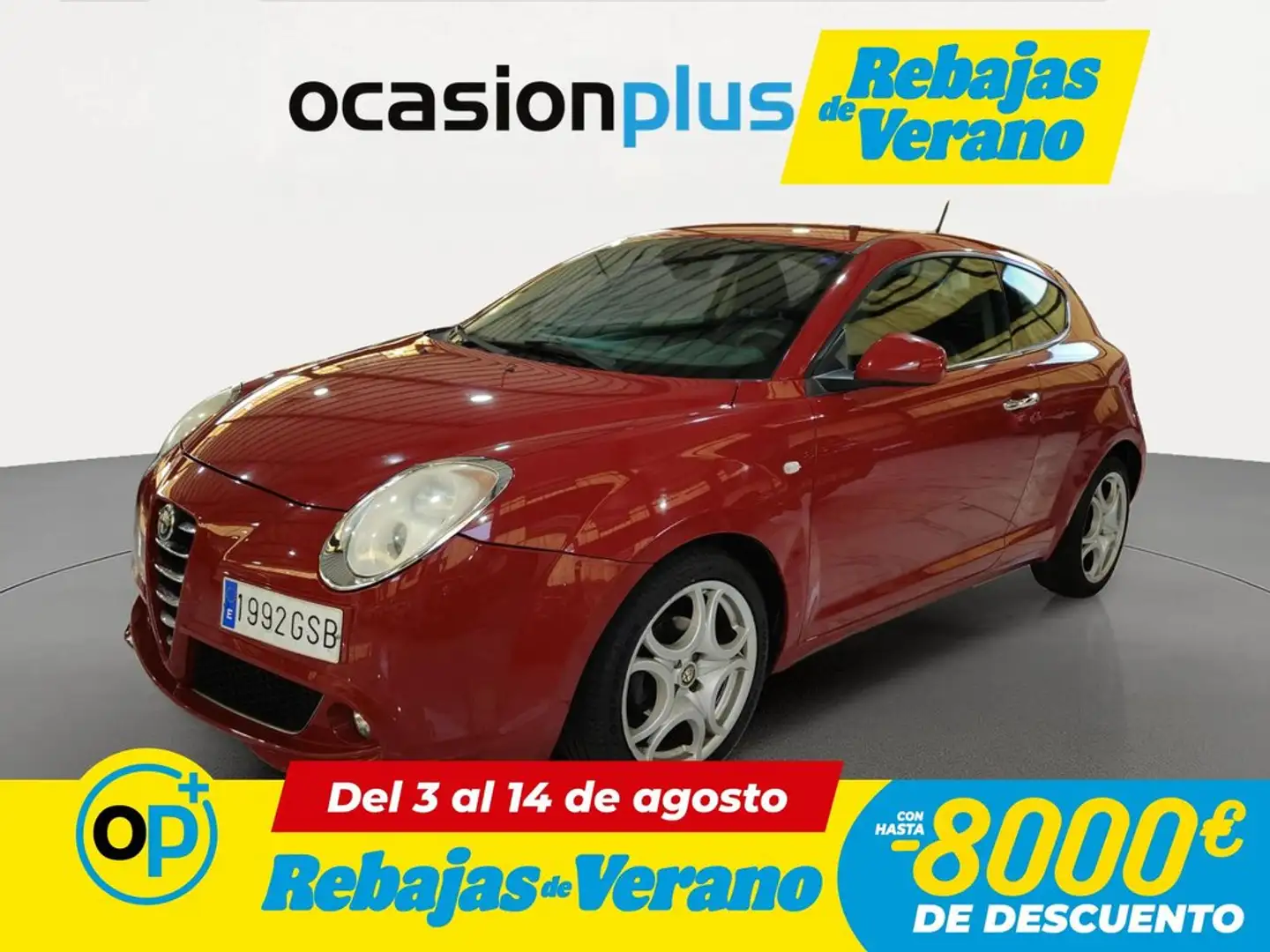 Alfa Romeo MiTo 1.4 Multi-Air S&S Distinctive 105 Rojo - 1