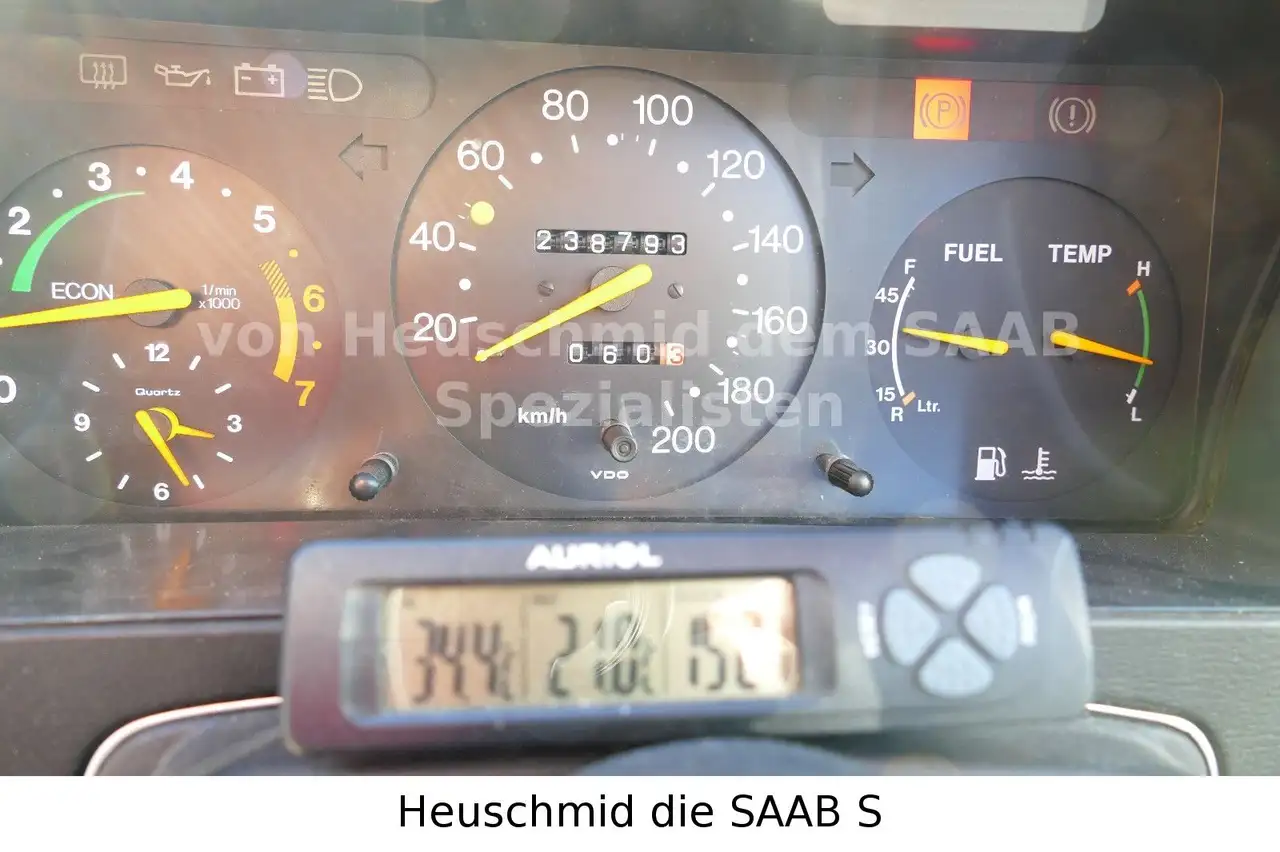 Saab 900 i 16 Cabrio 2.Hd Dach neu, foto 12