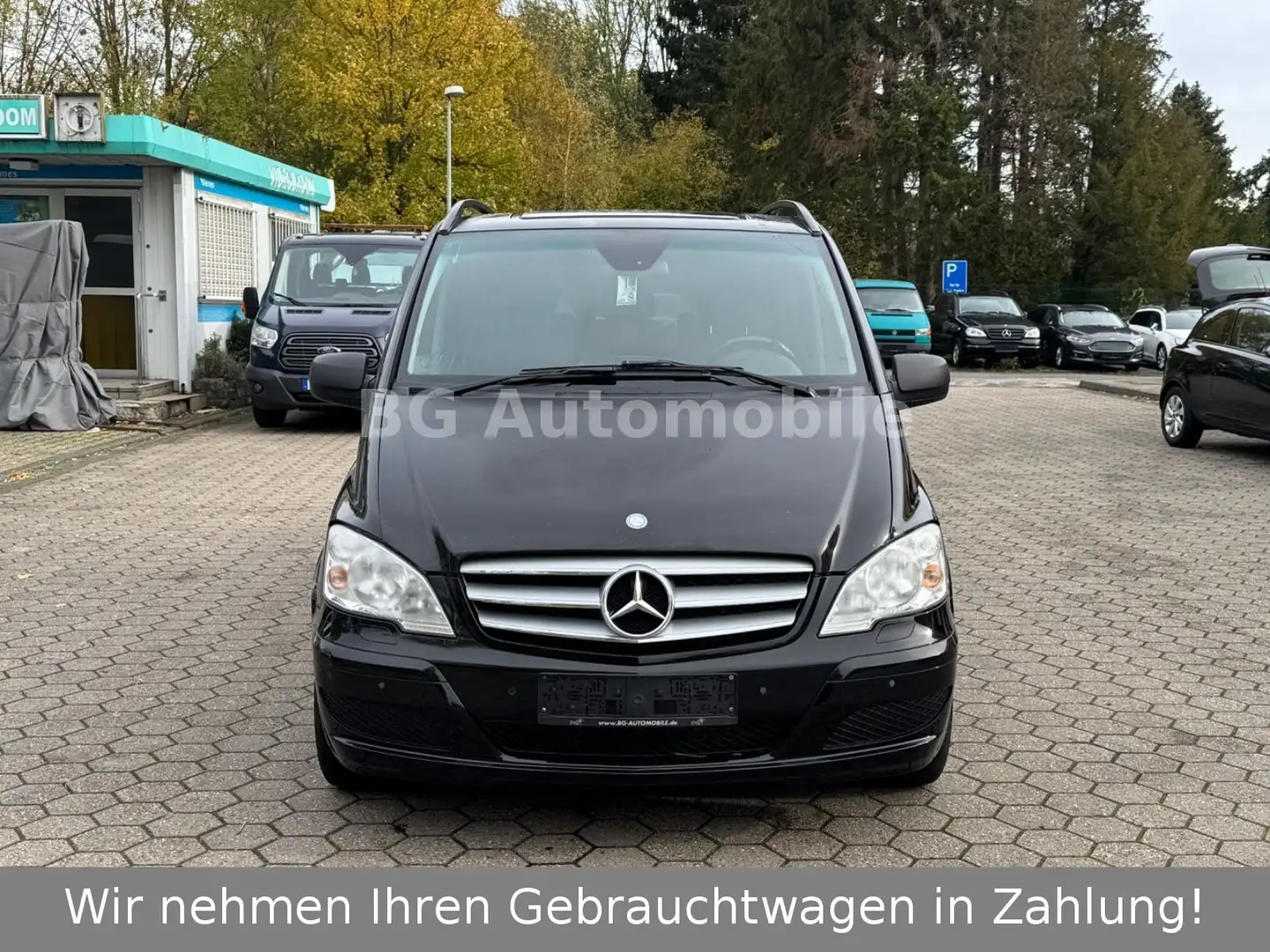 Mercedes-Benz Vito Kombi 122 CDI lang V6 *8 Sitzer* Schwarz - 2