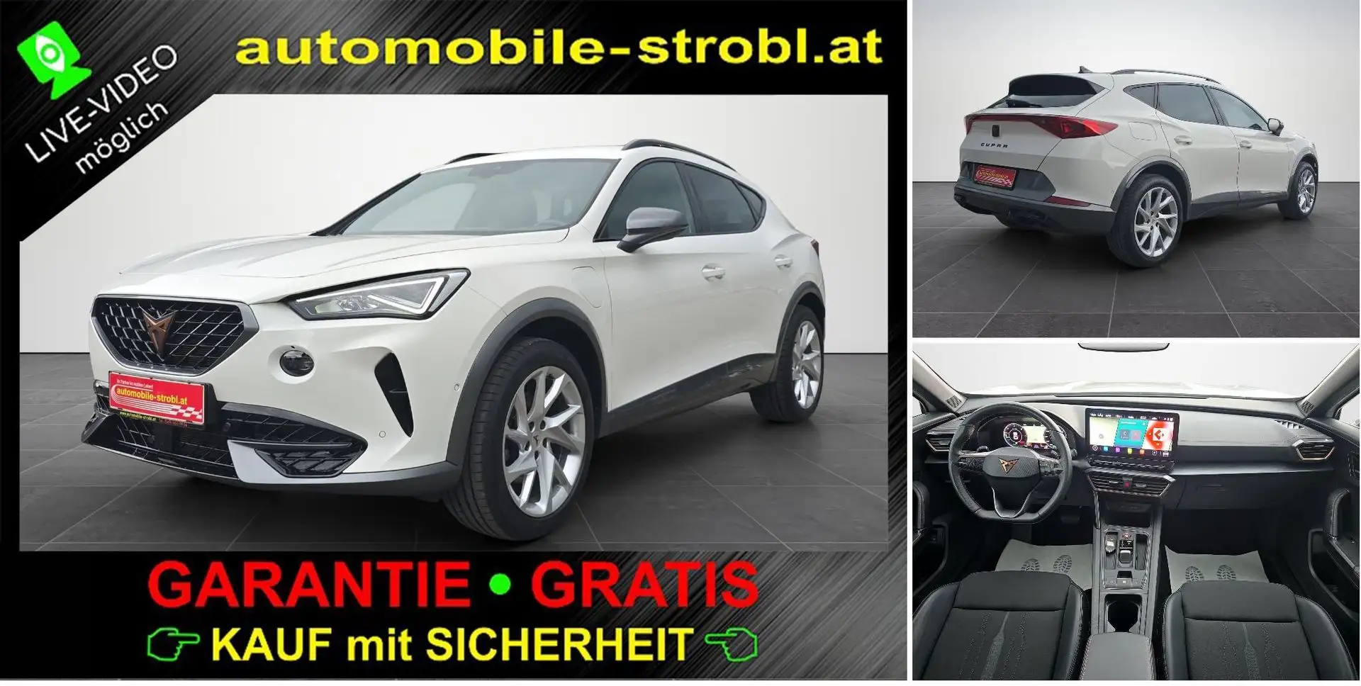 CUPRA Formentor 1.4 e-HYB. RearC SitzHzg. VirtC GARANTIE Bianco - 1