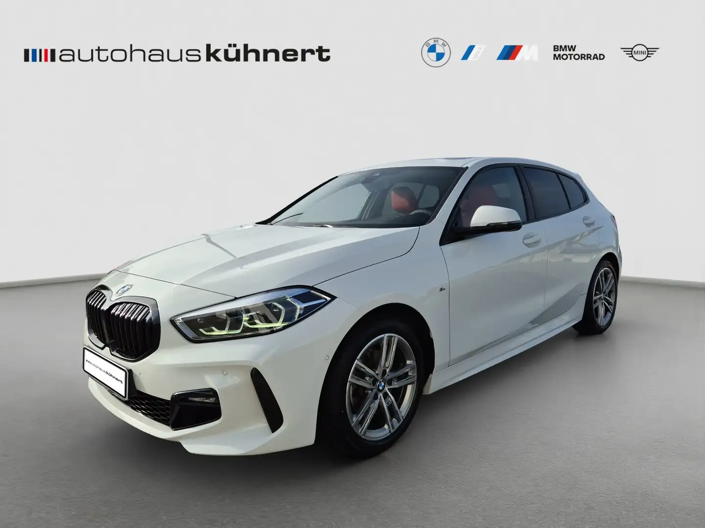 BMW 118 i ///M-Sport/LED/PanoSD/SpurAss/HUD/H&K/Navi Weiß - 1