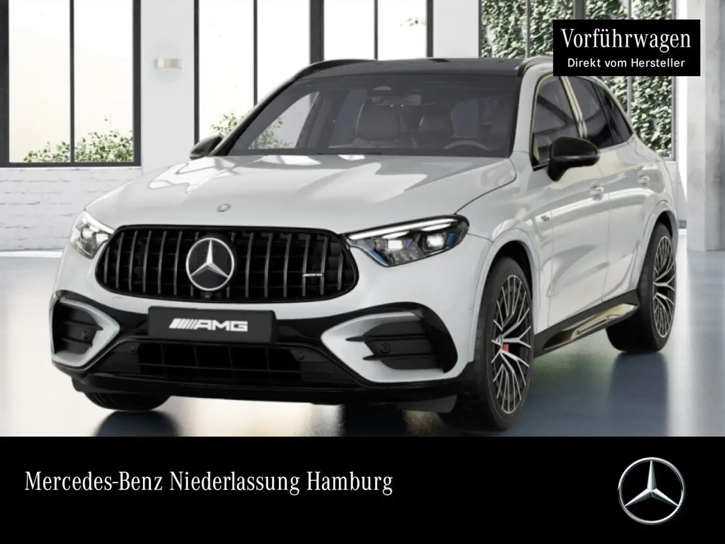 Mercedes-Benz GLC 43 AMG GLC 43 4M NIGHT+PANO+360+AHK+BURMESTER+SITZKLIMA Blanc - 1