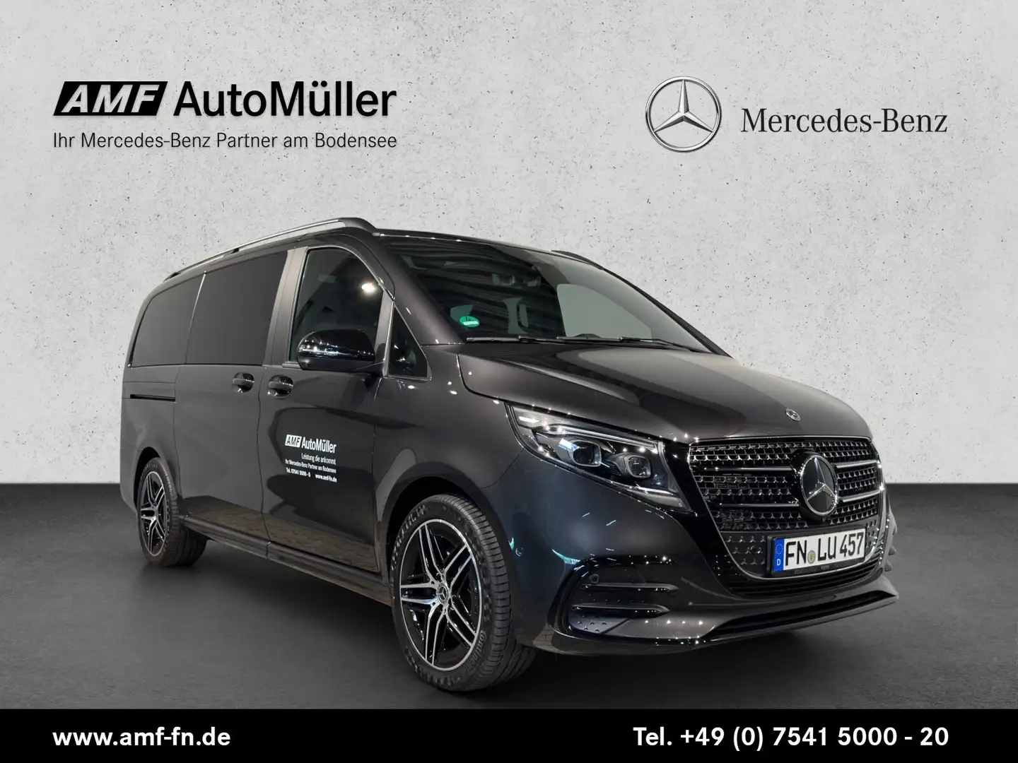 Mercedes-Benz V 250 V 250 d 4M /L AMG Line 7-SITZE+PANO+DISTRO+AHK+ Grau - 1