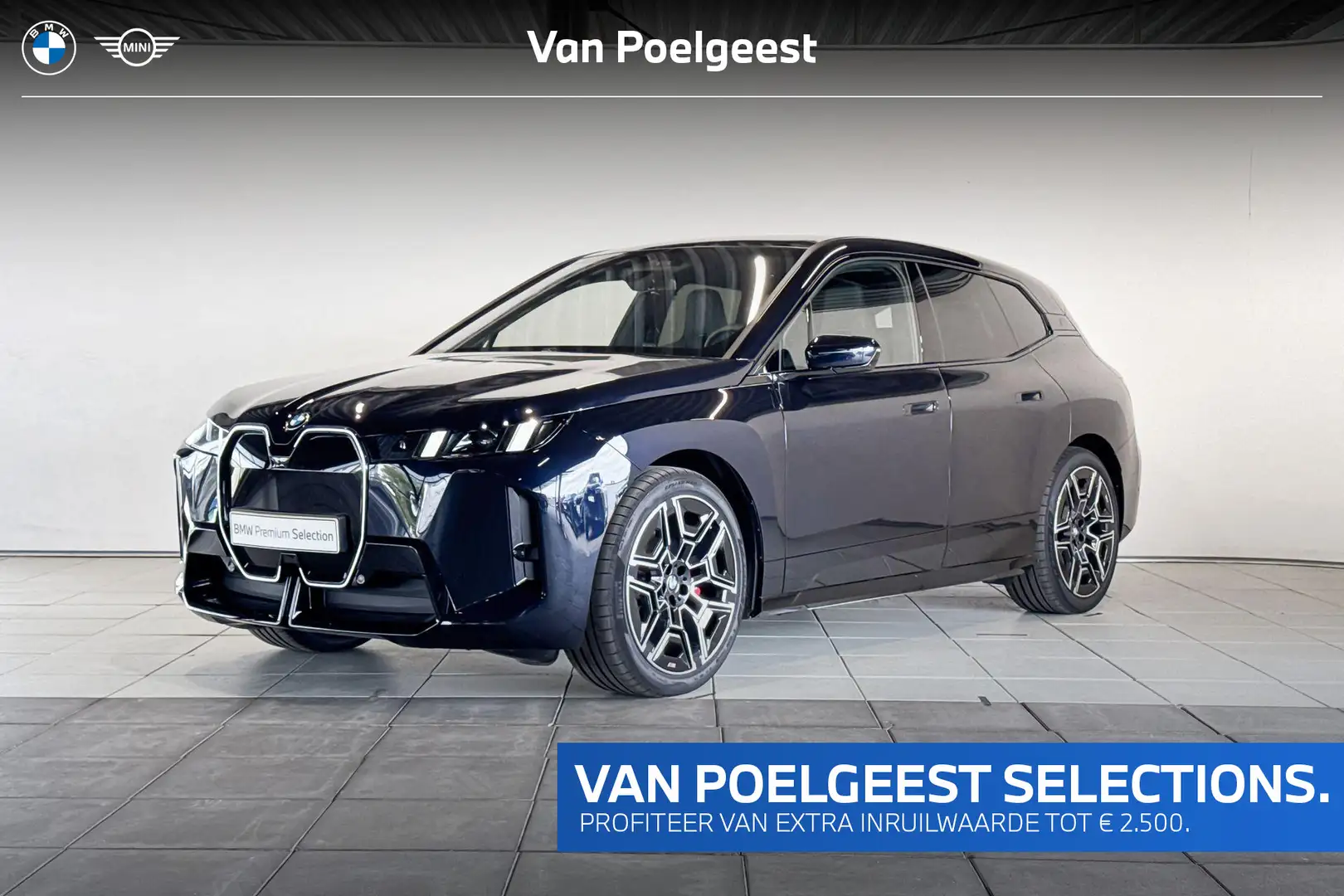 BMW iX xDrive60 Innovation Pack M Sportpakket Pro - Selec Noir - 1