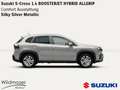 Suzuki SX4 S-Cross ❤️ 1.4 BOOSTERJET HYBRID ALLGRIP ⏱ Sofort verfügba Silber - thumbnail 3