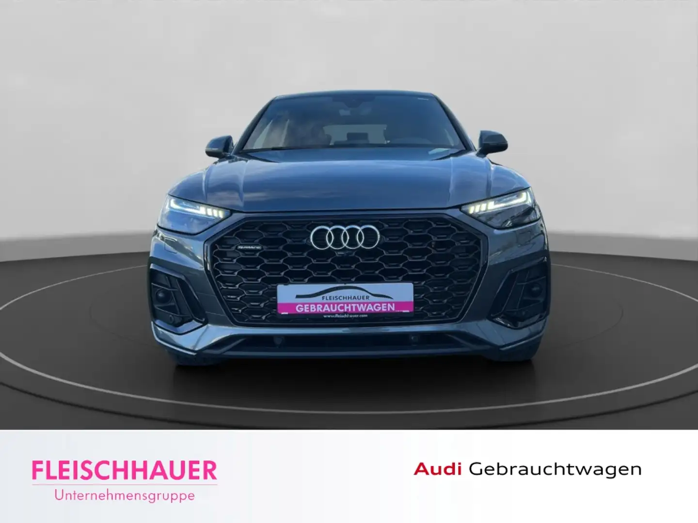 Audi Q5 Sportback S line 40 TDI quattro DSG+AHK+PANO Grau - 2