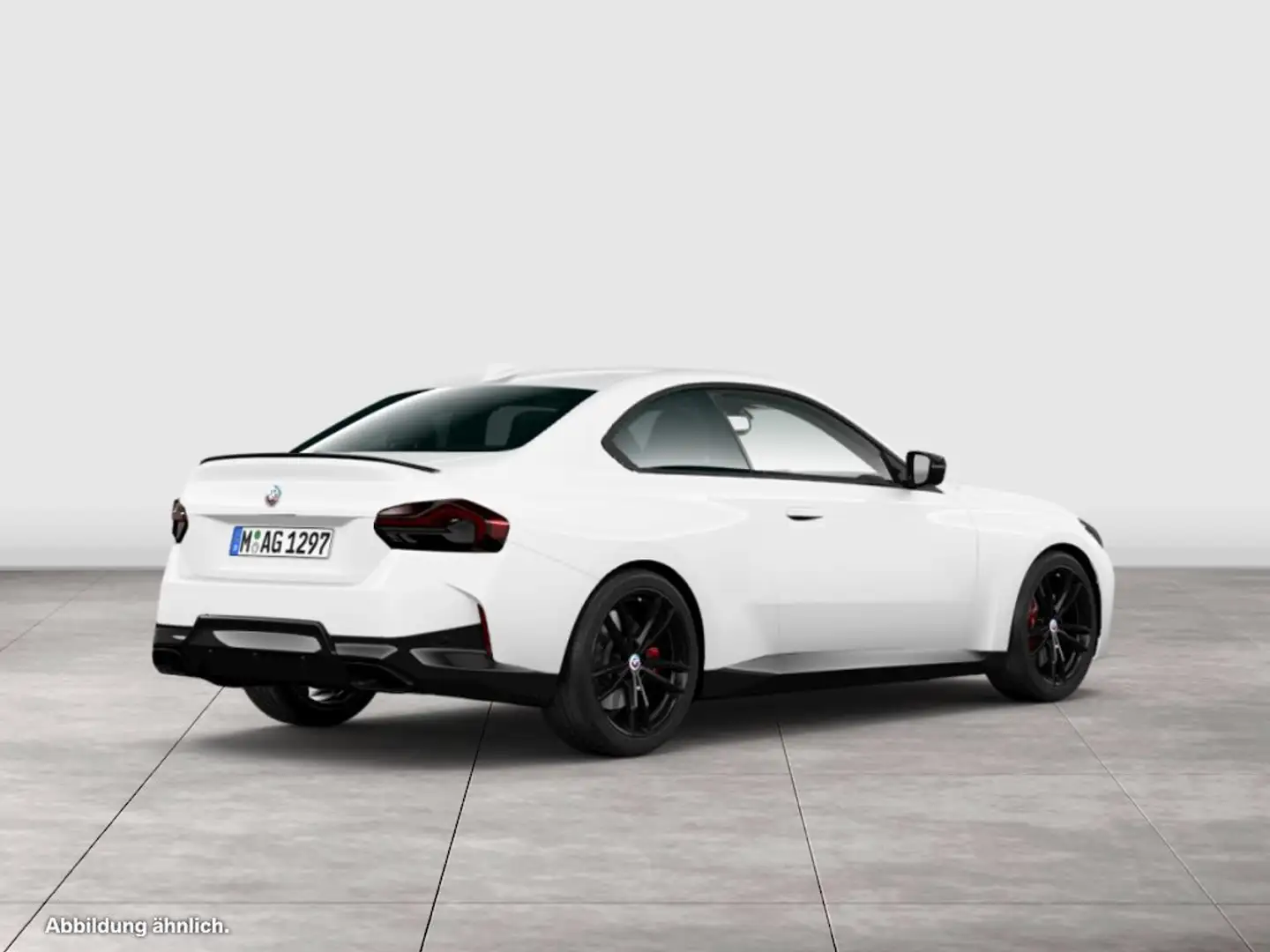 BMW 240 M240i xDrive Coupé M Sport NAVI+LED+LEDER+H&K Weiß - 2