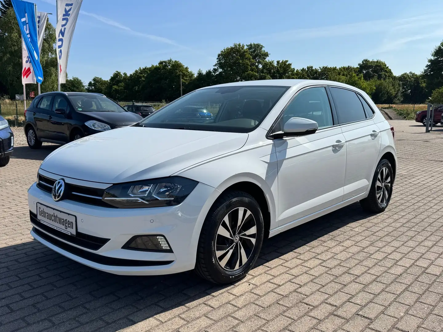 Volkswagen Polo Comfortline 1.Hand / 2 Jahre Car Garantie Wit - 1