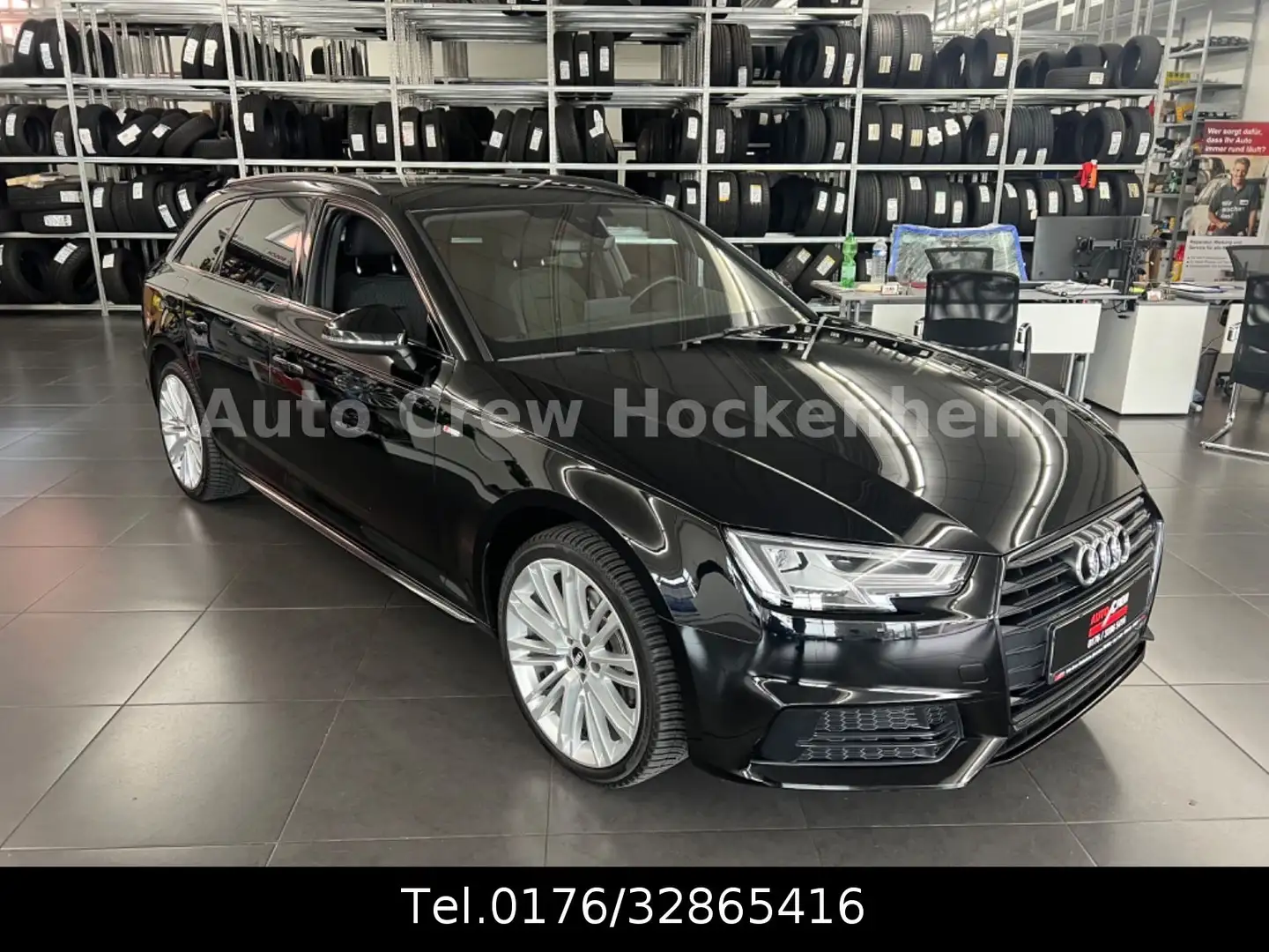 Audi A4 Avant S-Line/Garantie/AHK Noir - 1