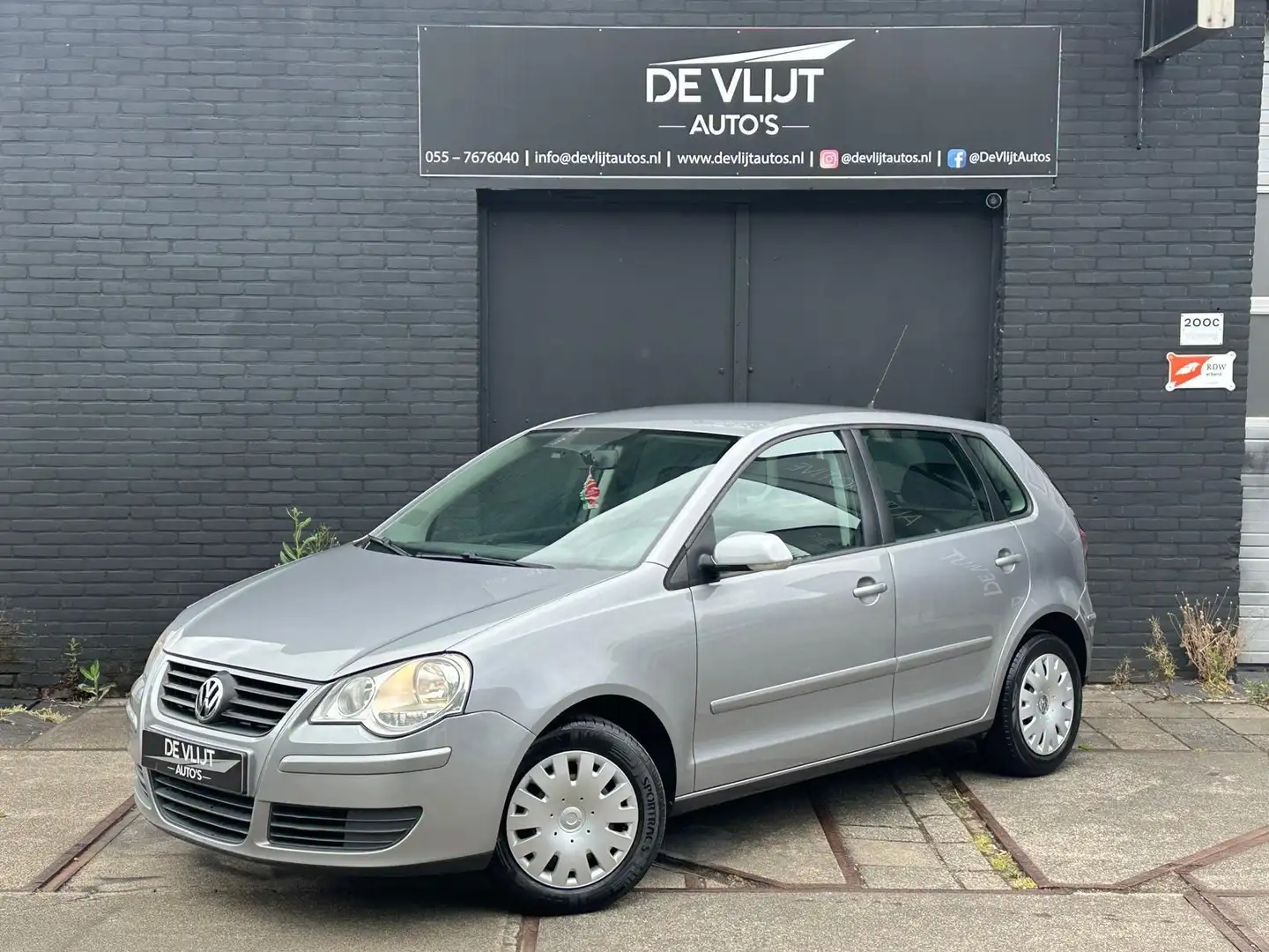Volkswagen Polo 1.4-16V Optive | Airco | Elek Raam | CD Speler USB Gris - 2
