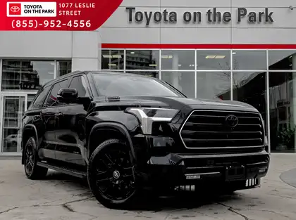 Black 2026 Toyota Sequoia SUV / Crossover Four-Wheel Drive Automatic