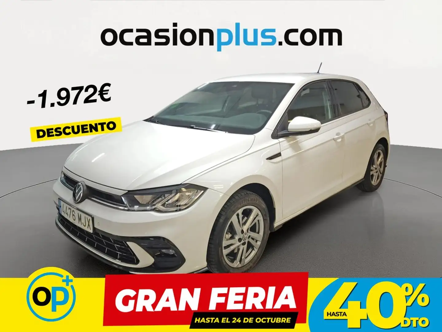 Volkswagen Polo 1.0 TSI R-Line DSG 81kW Blanco - 1