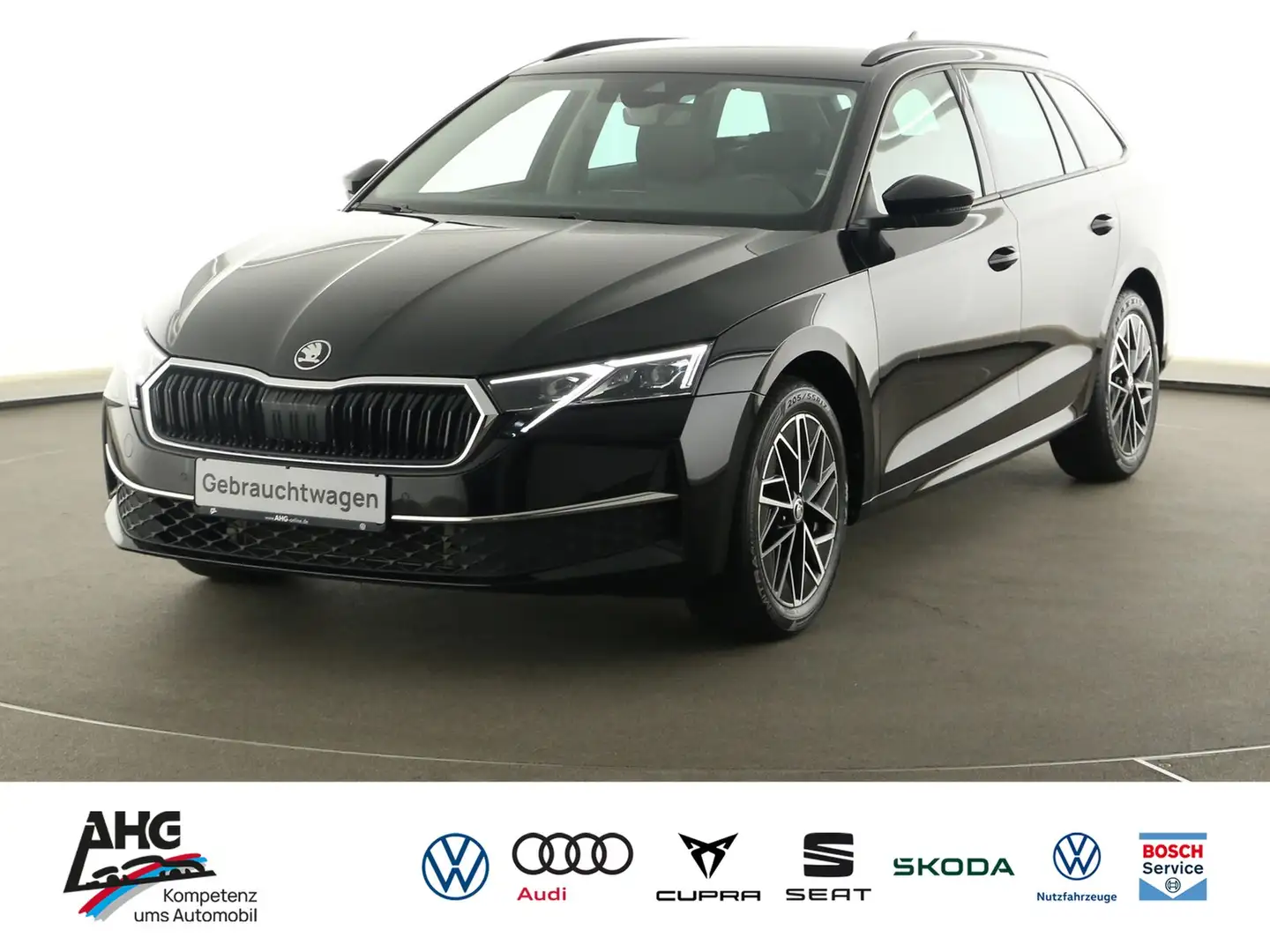 Skoda Octavia Combi 1.5 TSI Selection Zwart - 1