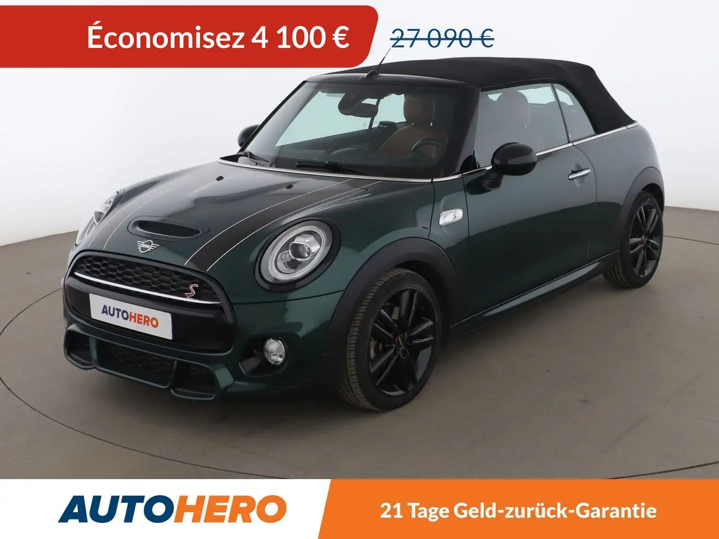 MINI Cooper S Cabrio Cooper S Finition JCW BVA7 Zelená - 1