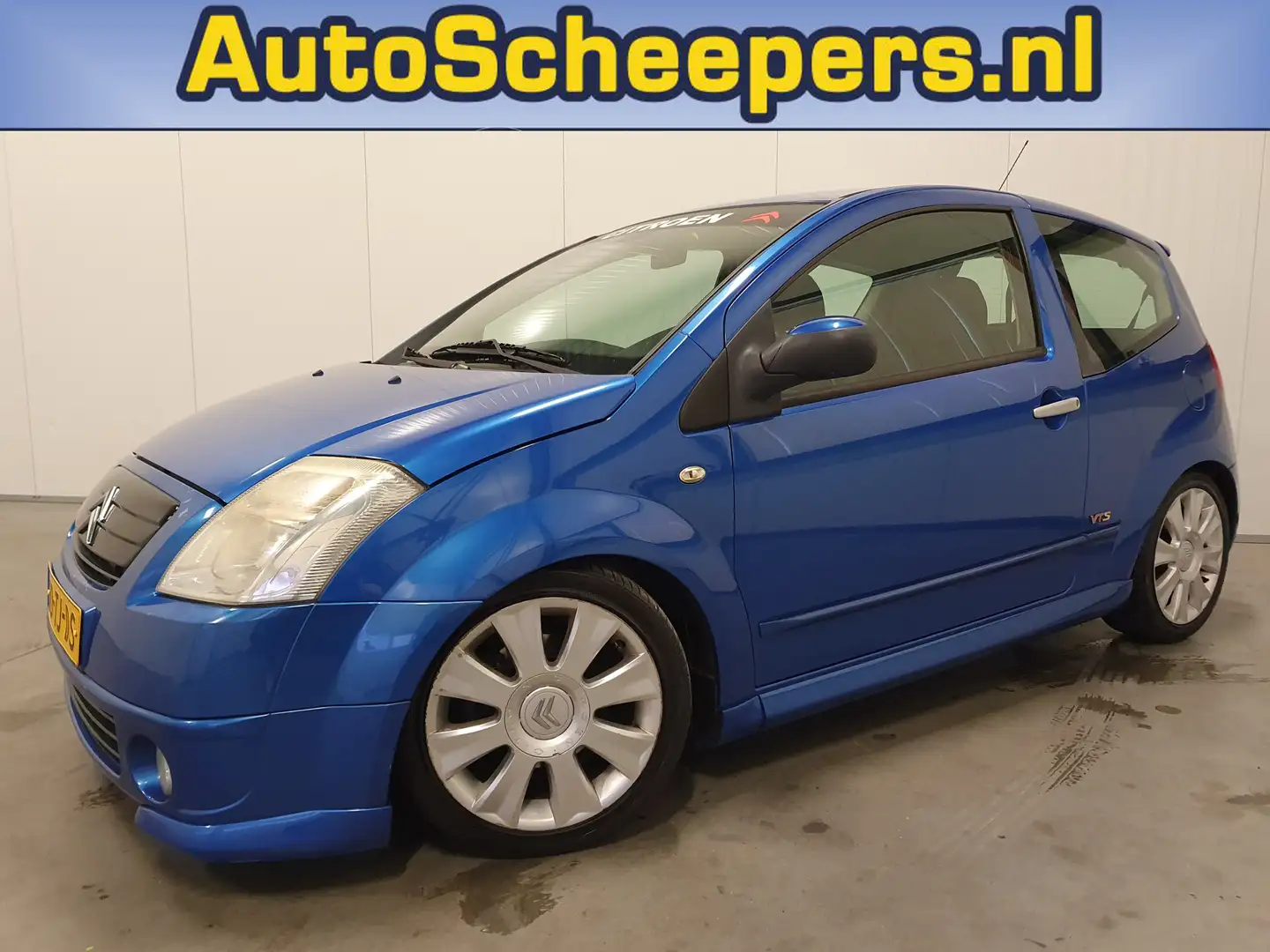 Citroen C2 1.6i-16V VTS AIRCO/SPORTSTOELEN/LMV Blauw - 1