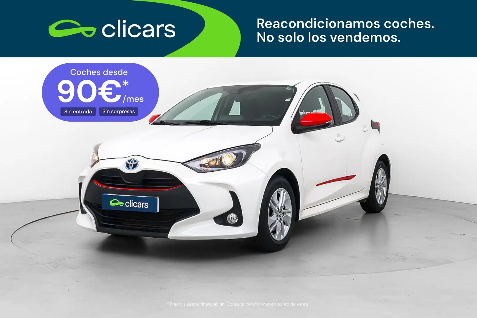 Toyota Yaris 120H 1.5 Active Tech Blanco - 1