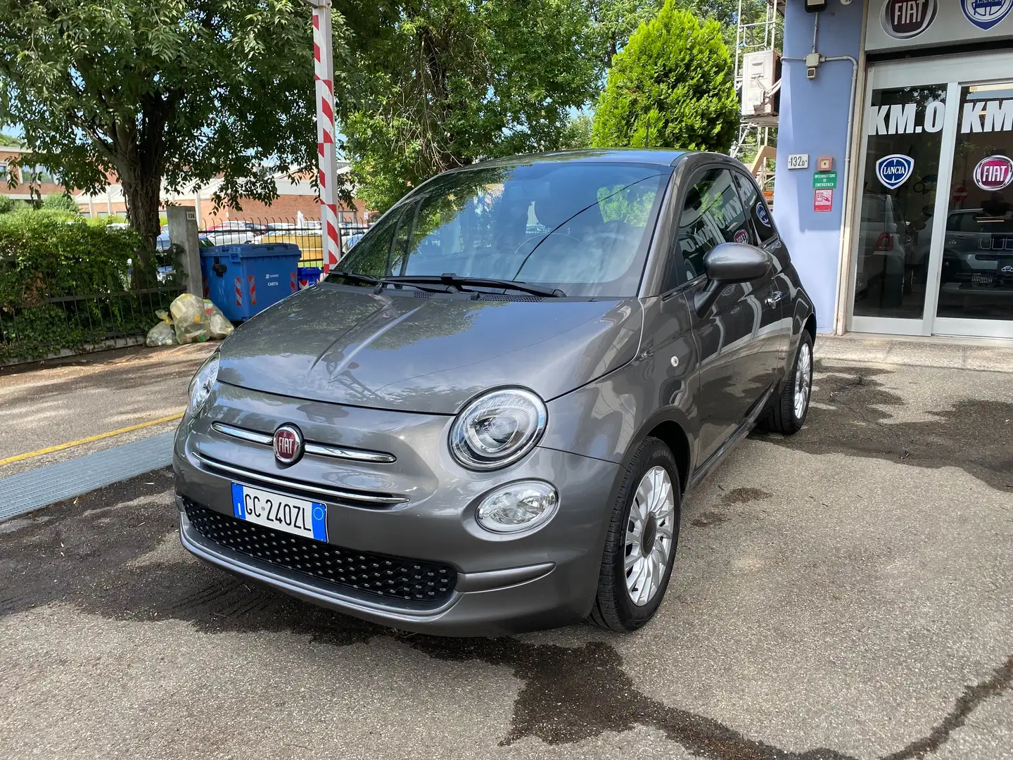 Fiat 500 500 LOUNGE 1.2 BZ 69cv - IMM. 02/2021 Grigio - 2