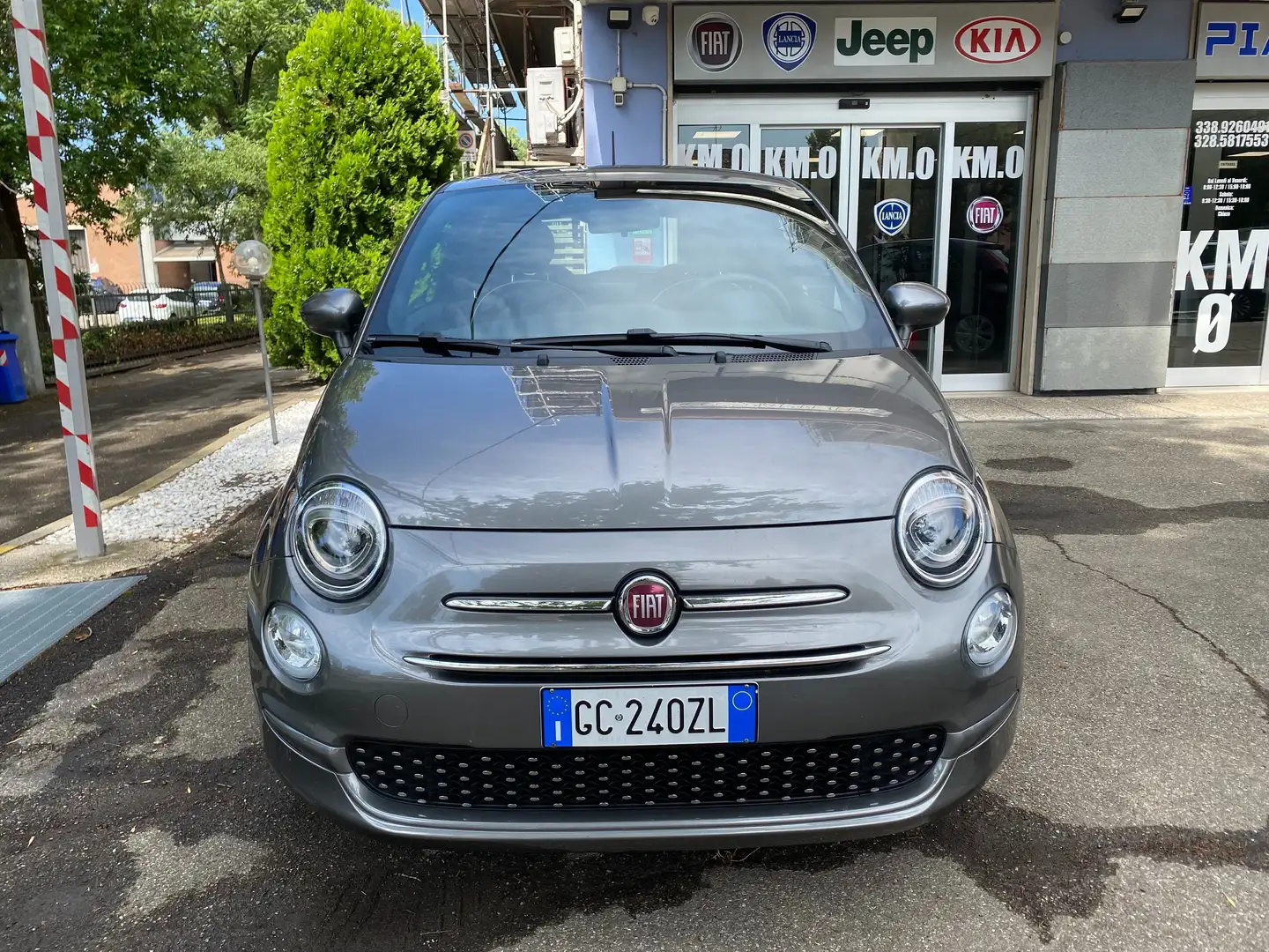 Fiat 500 500 LOUNGE 1.2 BZ 69cv - IMM. 02/2021 Grigio - 1
