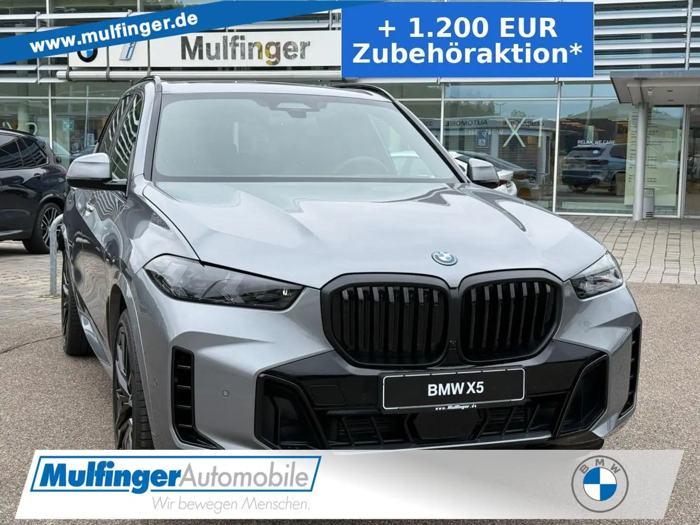 BMW X5 0e M-Pro ACC SuView.PanoD.Int-Aktiv.AHK 22" Szary - 1