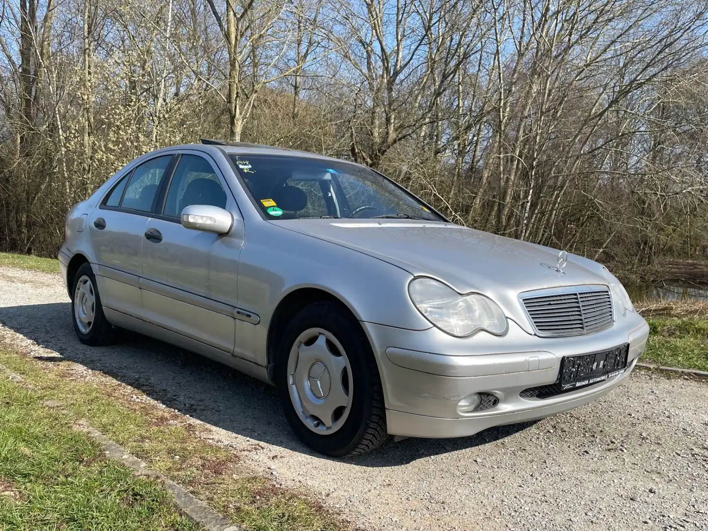 Mercedes-Benz C 180 Kompressor Lim. Automatik Tüv=Neu! VB Silber - 1