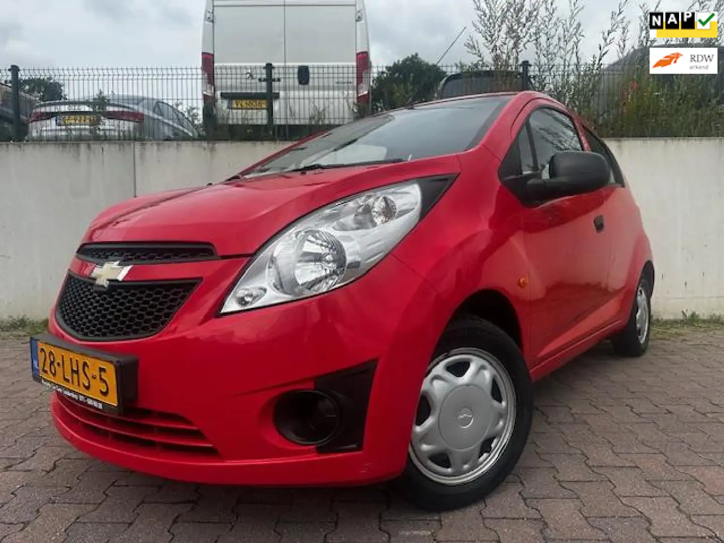 Chevrolet Spark 1.0 16V LS/AIRCO/APK 04-2026/1STE EIGENAAR/INRUILK Rojo - 1