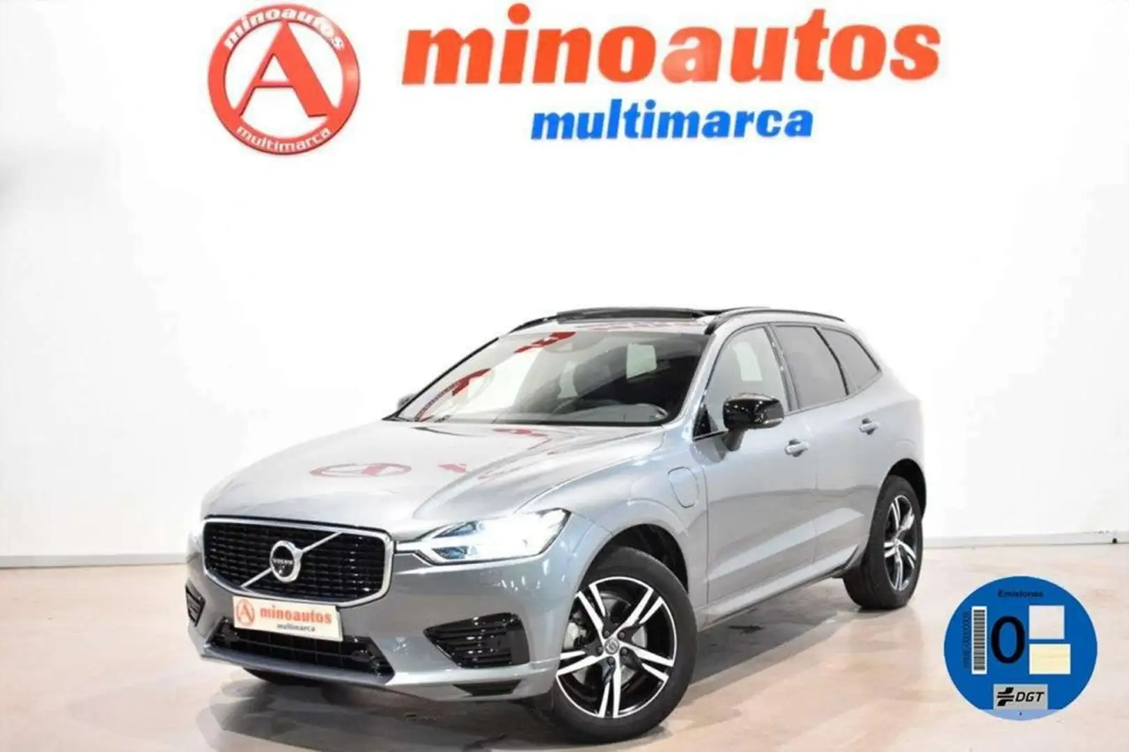 Volvo XC60 R-DESIGN 2.0 T8 PLUG-IN HYBRID AWD 390 CV TWIN ENG Gris - 2