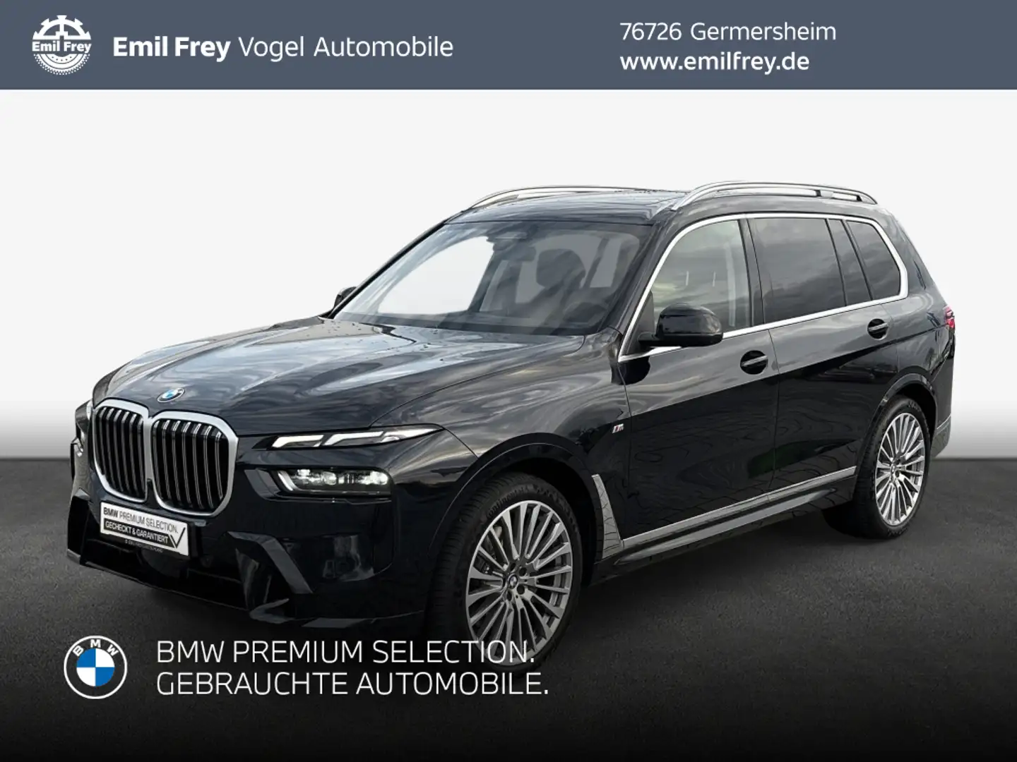BMW X7 xDrive40d Schwarz - 1