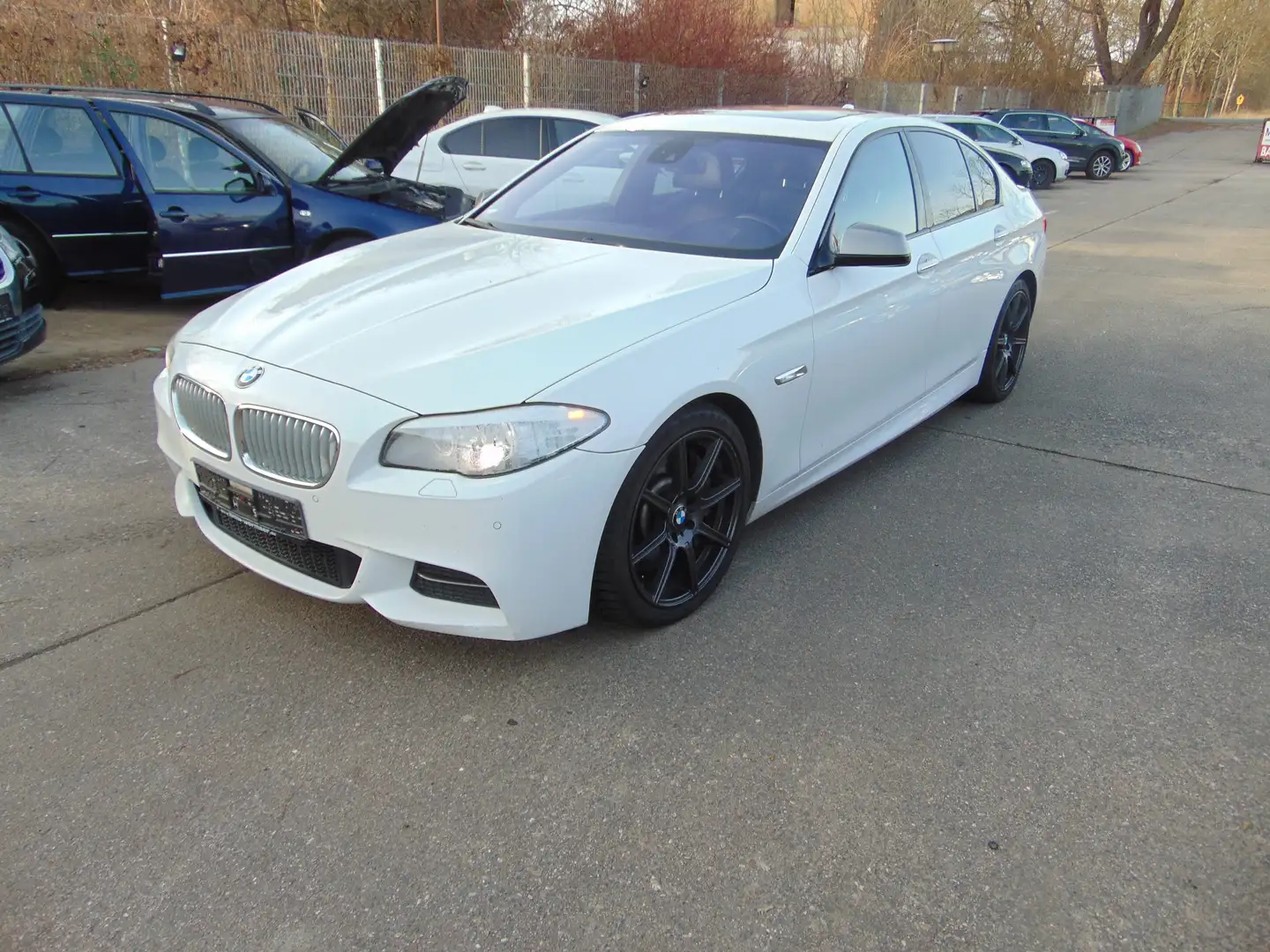 BMW M550 M550d xDrive Biały - 1