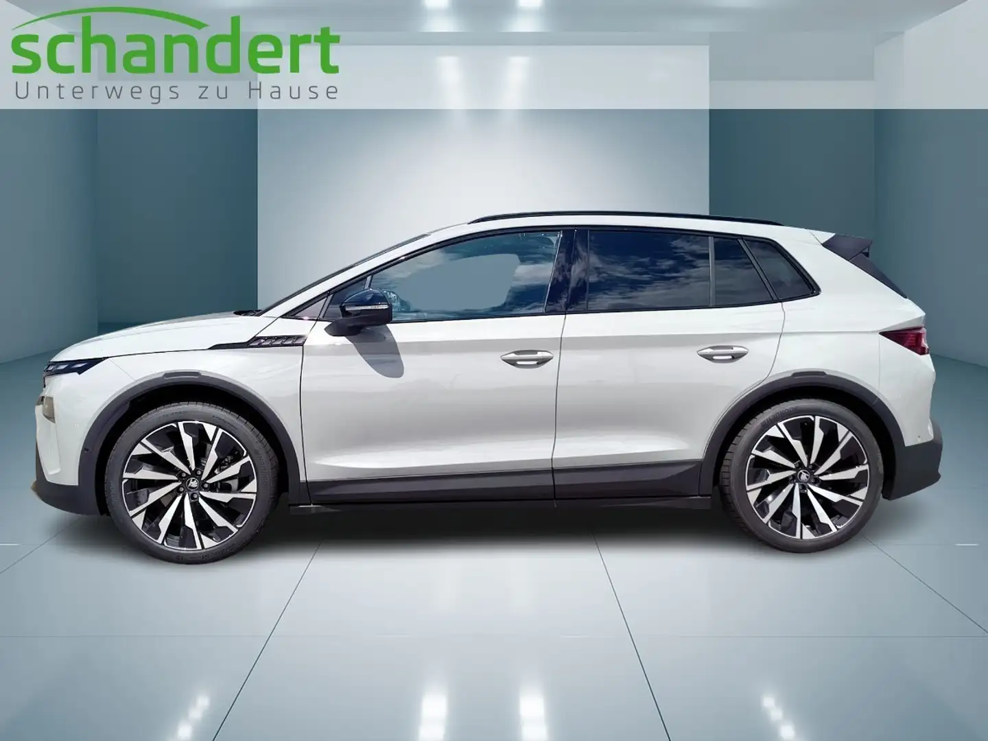 Skoda Elroq 85 Sportline Matrix Navi AHK Klimaautomatik Grau - 2