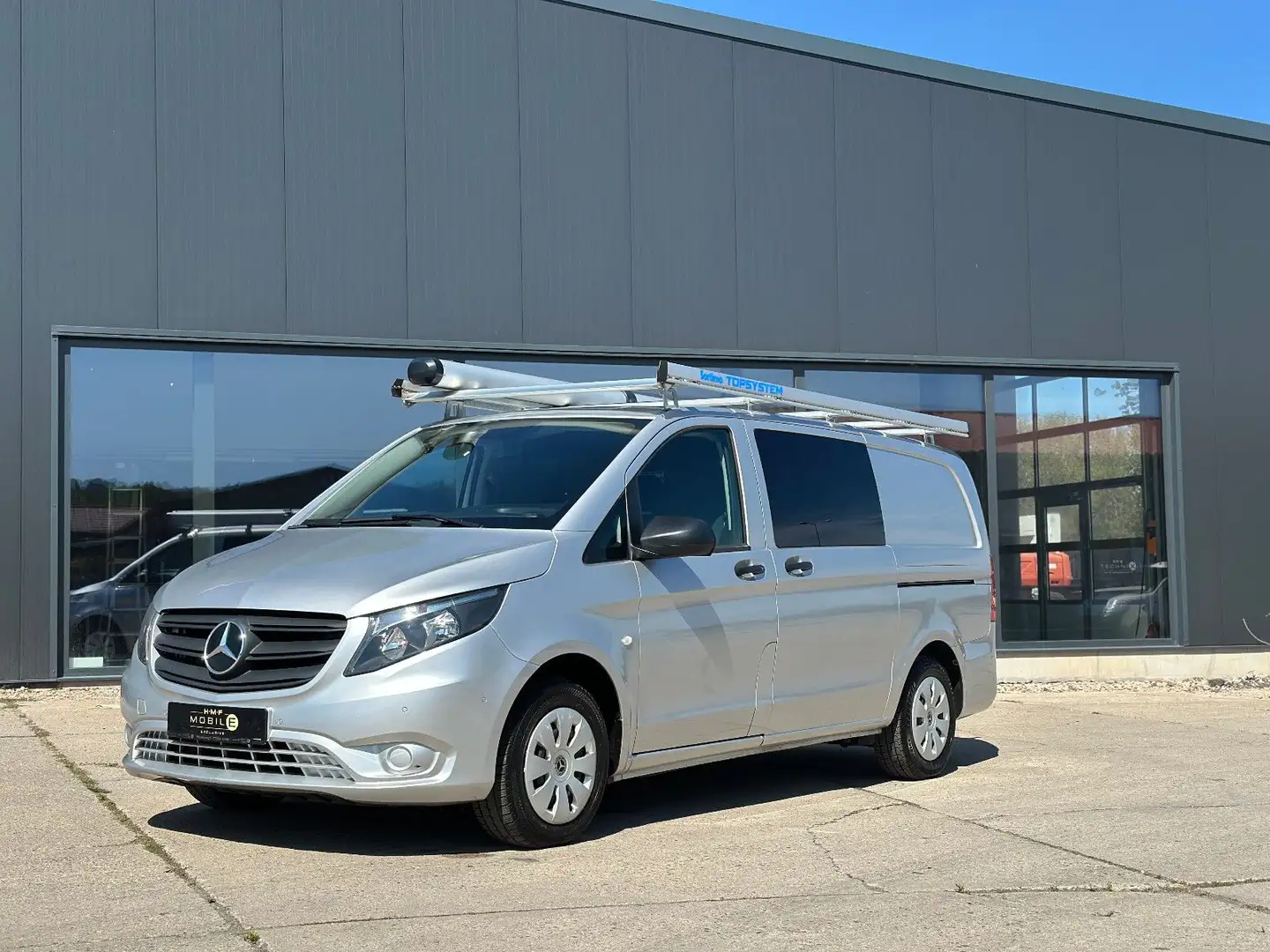 Mercedes-Benz Vito Mixto 116 lang Sortimo Werkstattausbau TOP Argent - 1