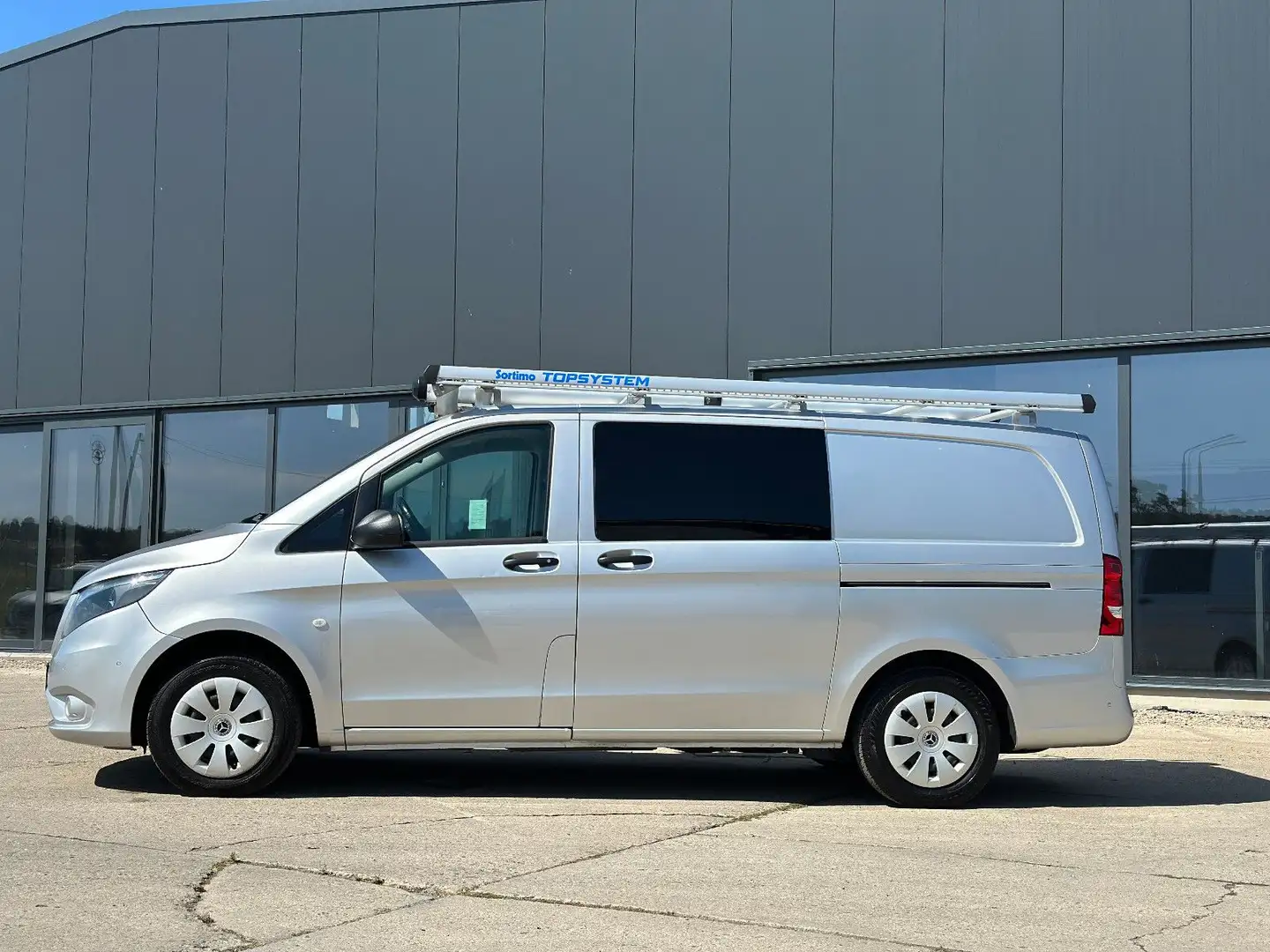 Mercedes-Benz Vito Mixto 116 lang Sortimo Werkstattausbau TOP Argent - 2