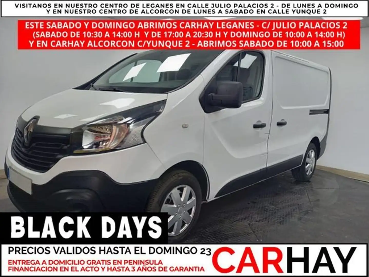 Renault Trafic 1.6 dCi 29 L1H1 Grand Confort Blanc - 1