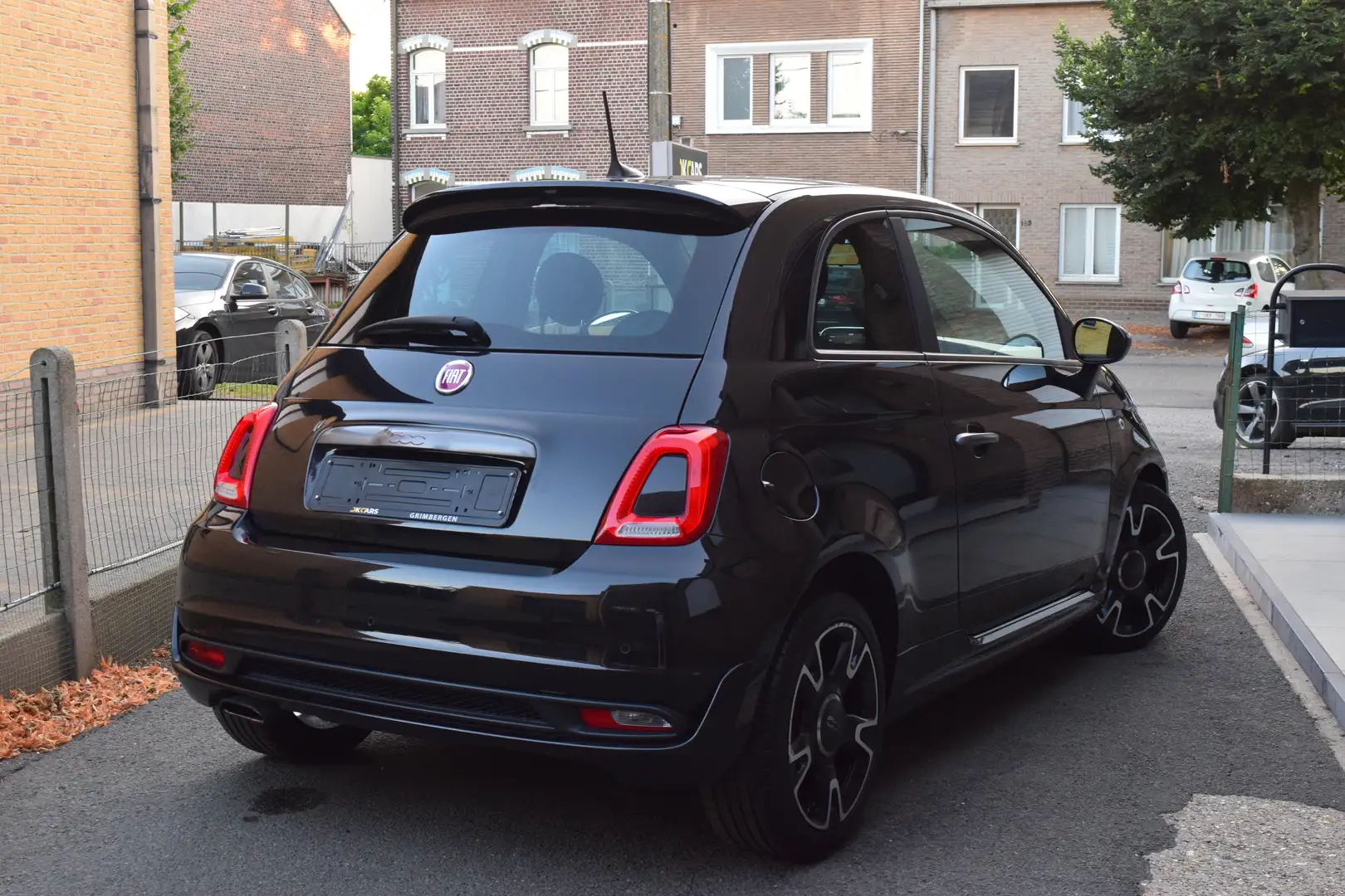 Fiat 500 0.9 T TwinAir Sport AUTOMAAT - NAVI / LEDER Fekete - 2