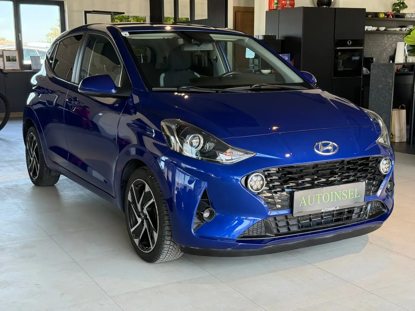 Hyundai i10 5 Türer Klima Kamera PDC Blau - 2