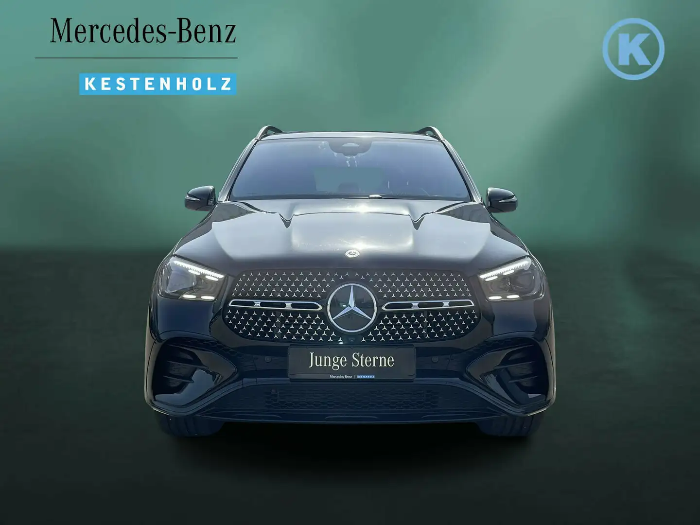 Mercedes-Benz GLE 580 GLE 580 4M AMG+NIGHT+7-SITZ+AIRM+AHK+DISTRO+PANO Zwart - 2