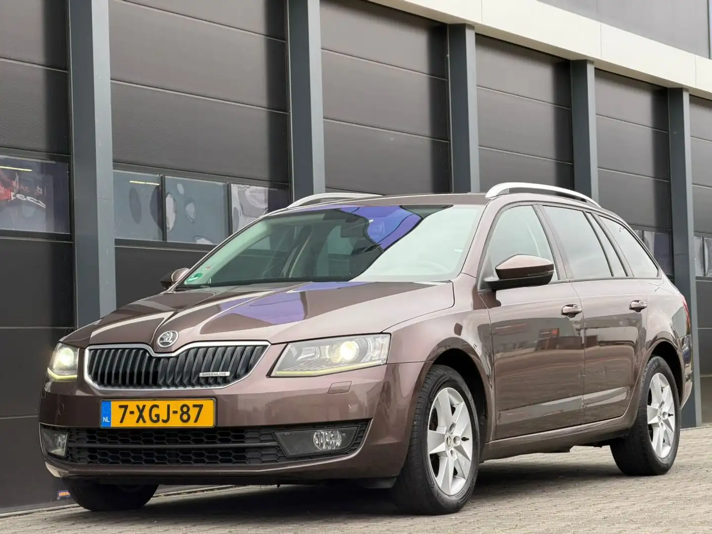 Skoda Octavia 1.6 TDI Greenline Businessline Bruin - 1