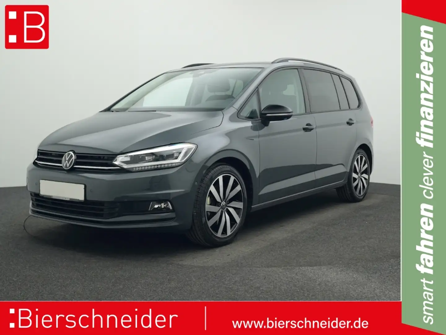 Volkswagen Touran 1.5 TSI DSG Highline BLACK-STYLE 7-S. NAVI ALU 18 Grau - 1