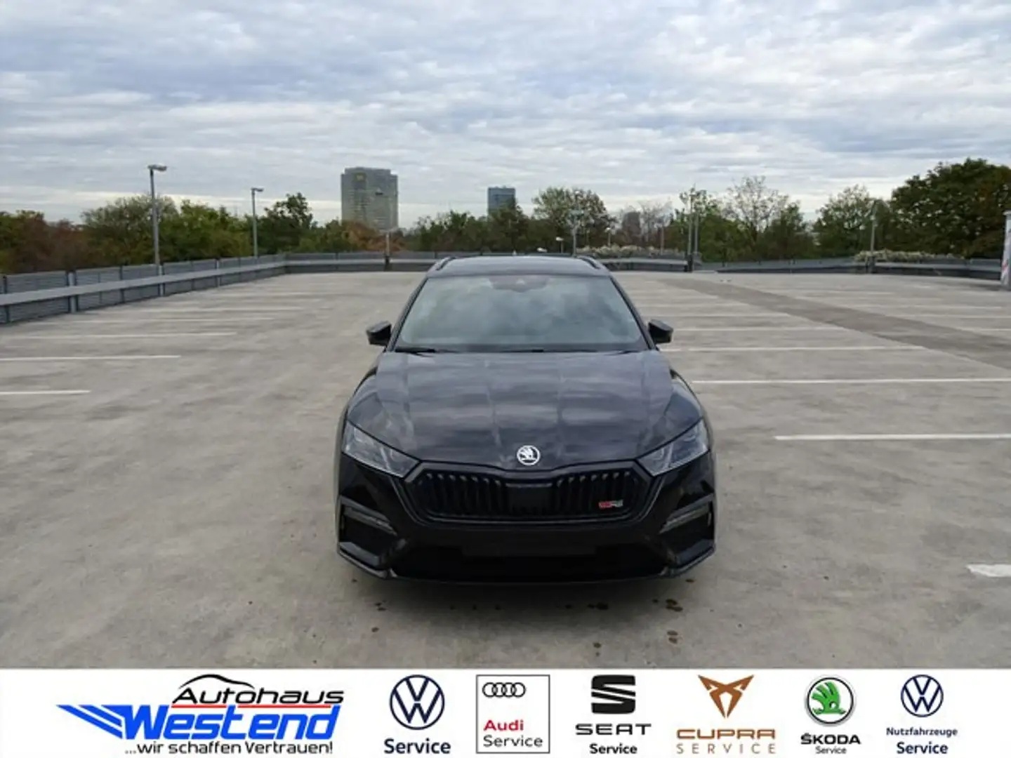 Skoda Octavia Combi RS 2.0 TDI 147kW DSG Navi PDC LED Klima Schwarz - 1