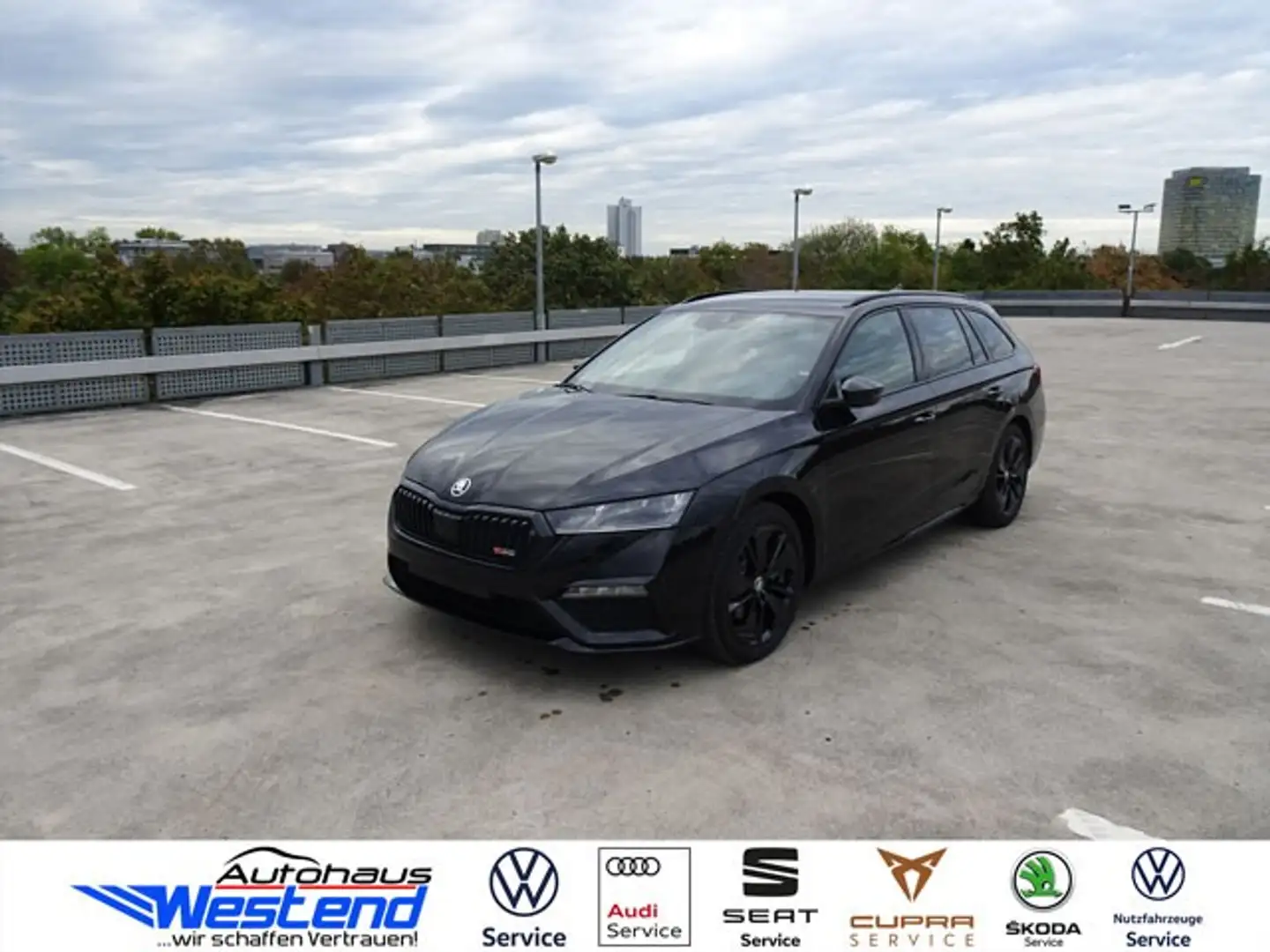 Skoda Octavia Combi RS 2.0 TDI 147kW DSG Navi PDC LED Klima Schwarz - 2